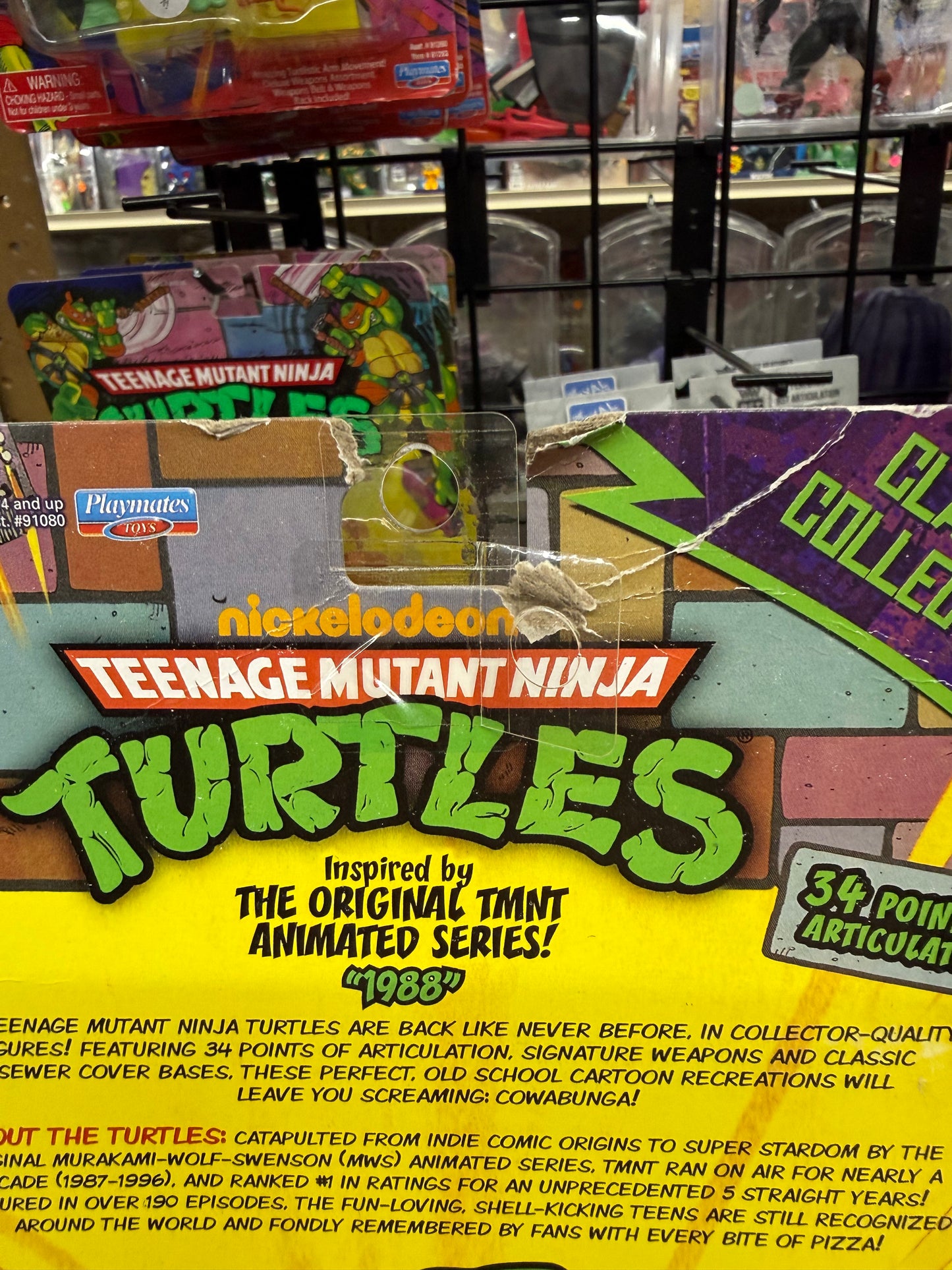Raphael Teenage Mutant Ninja Turtles Classic Collection Playmates TMNT