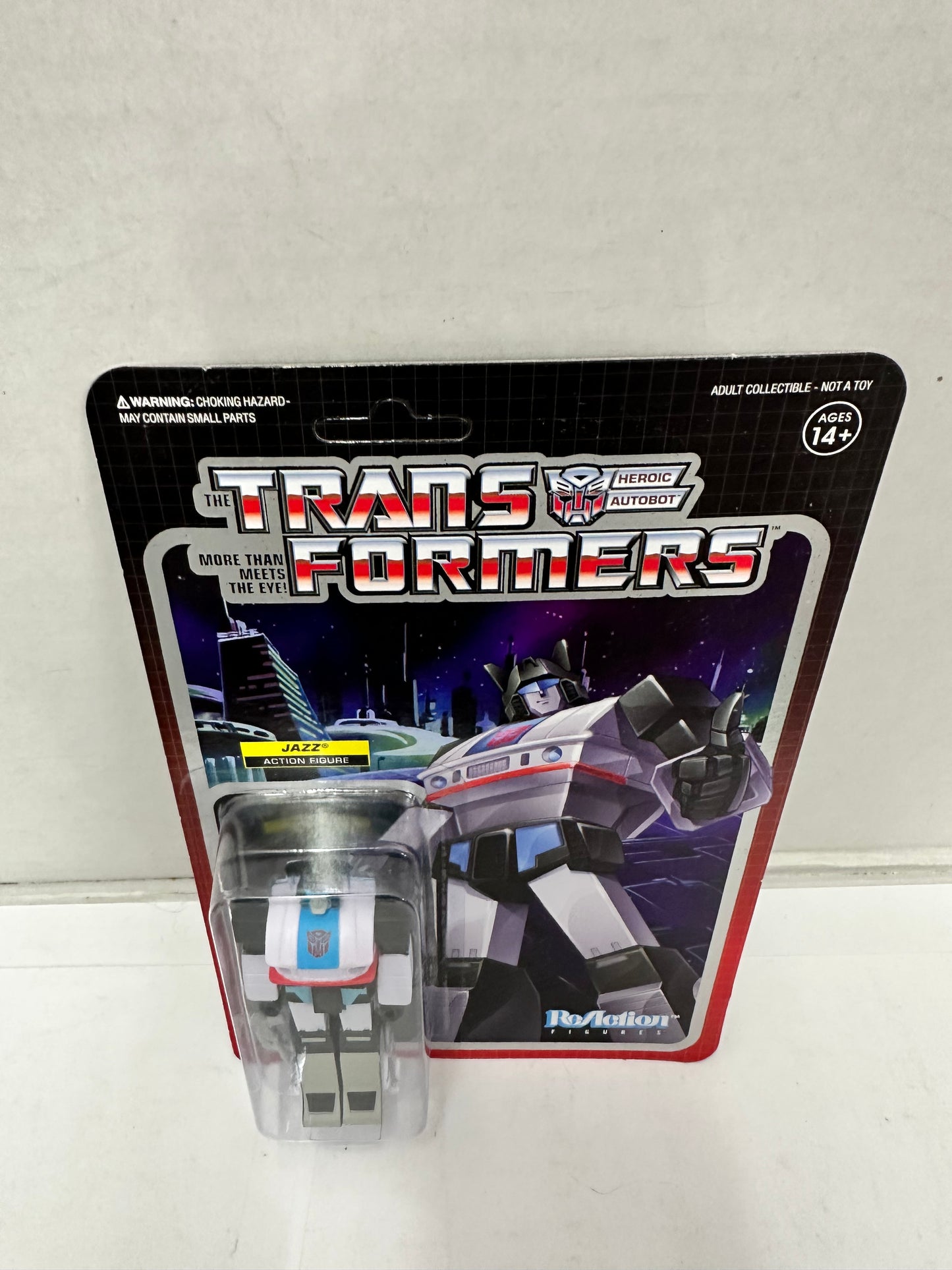 Super 7 Transformers ReAction Wave 1 Jazz