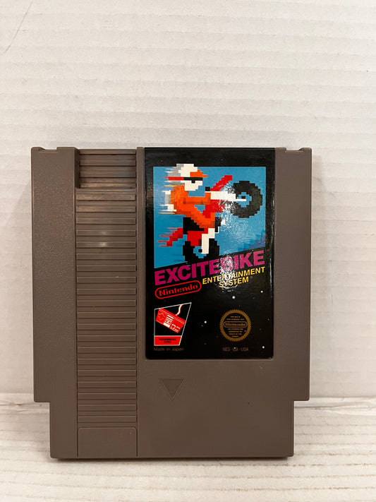 Excitebike NES Nintendo Entertainment System Video Game Cartridge