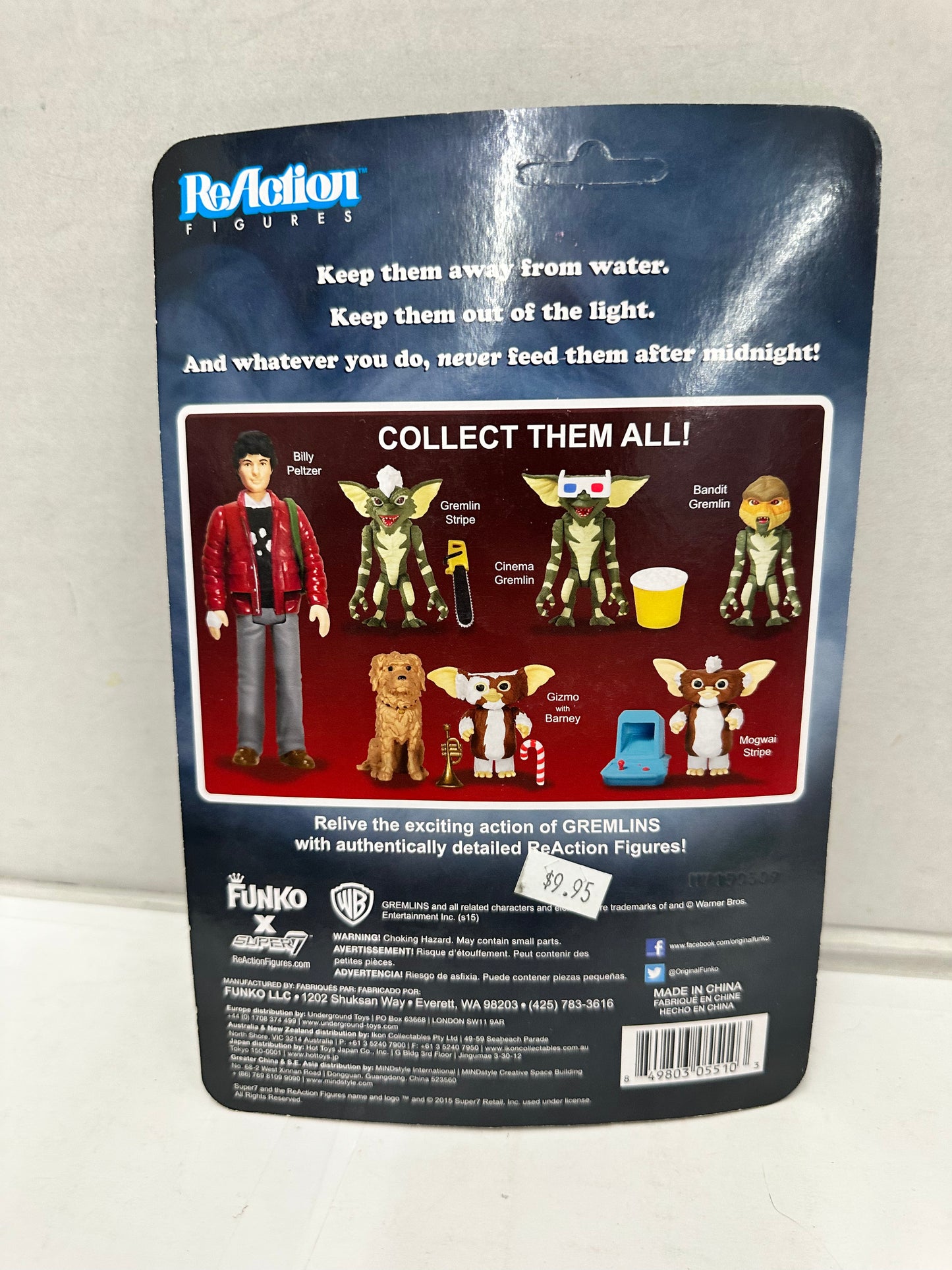 ReAction Super7 Gremlins  Gremlin Stripe 2015