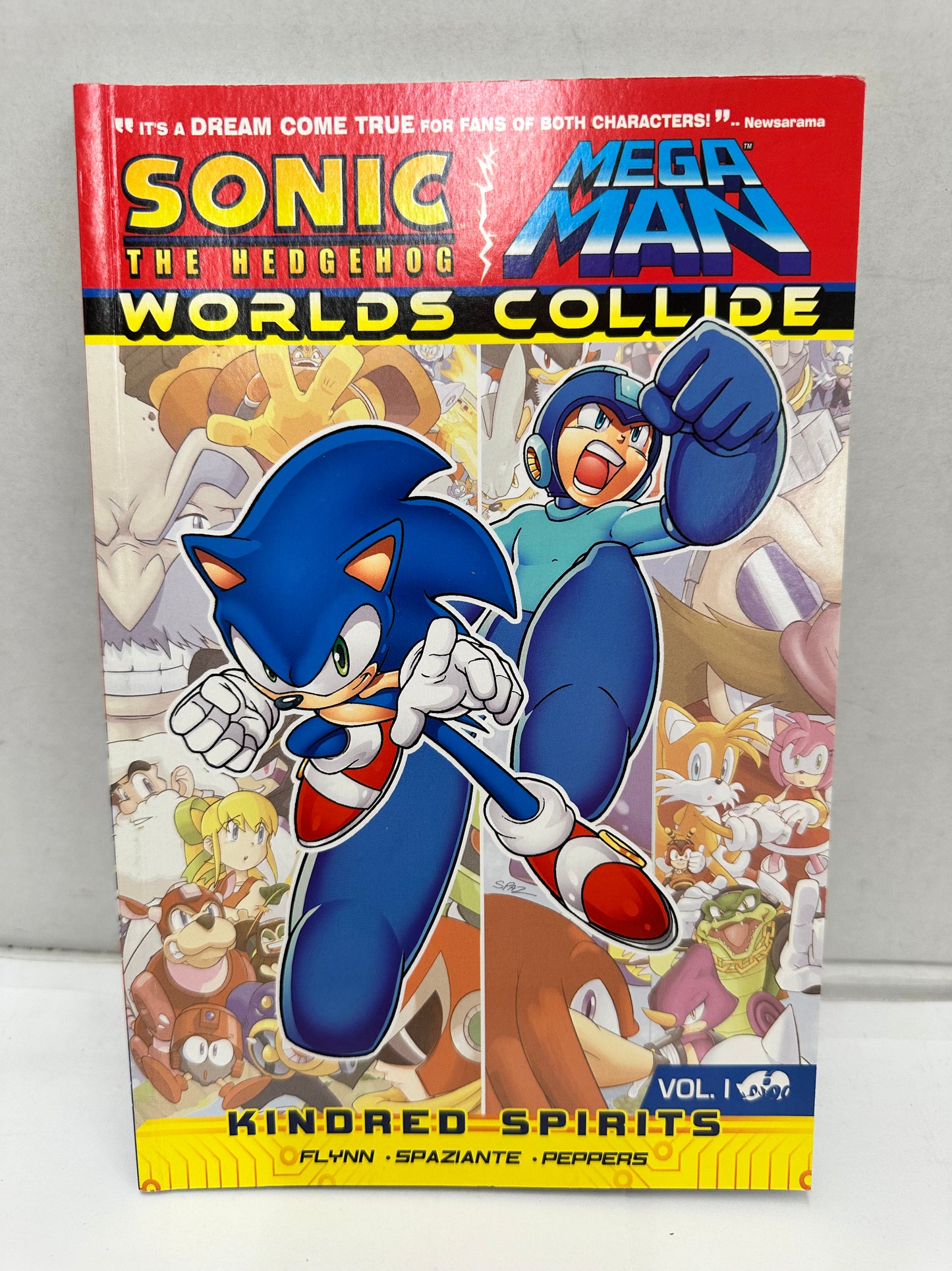 Sonic / Mega Man Worlds Collide Vol 1 Kindred Spirits TPB Archie Comics