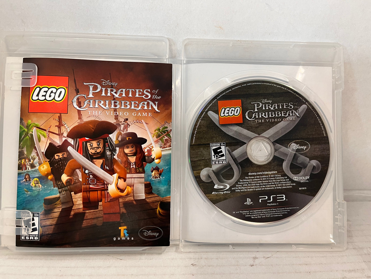 LEGO Pirates of the Caribbean: The Video Game (PlayStation 3, PS3) CIB