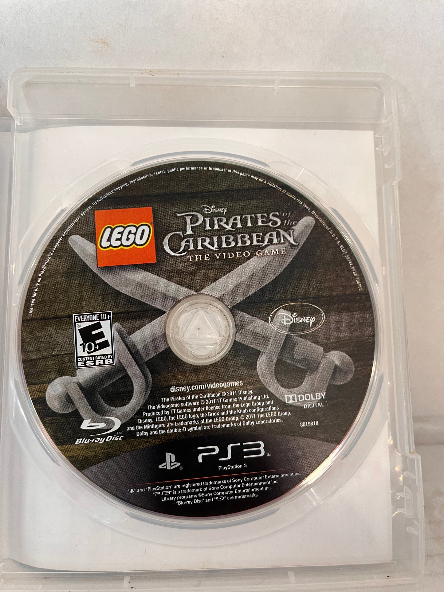 LEGO Pirates of the Caribbean: The Video Game (PlayStation 3, PS3) CIB