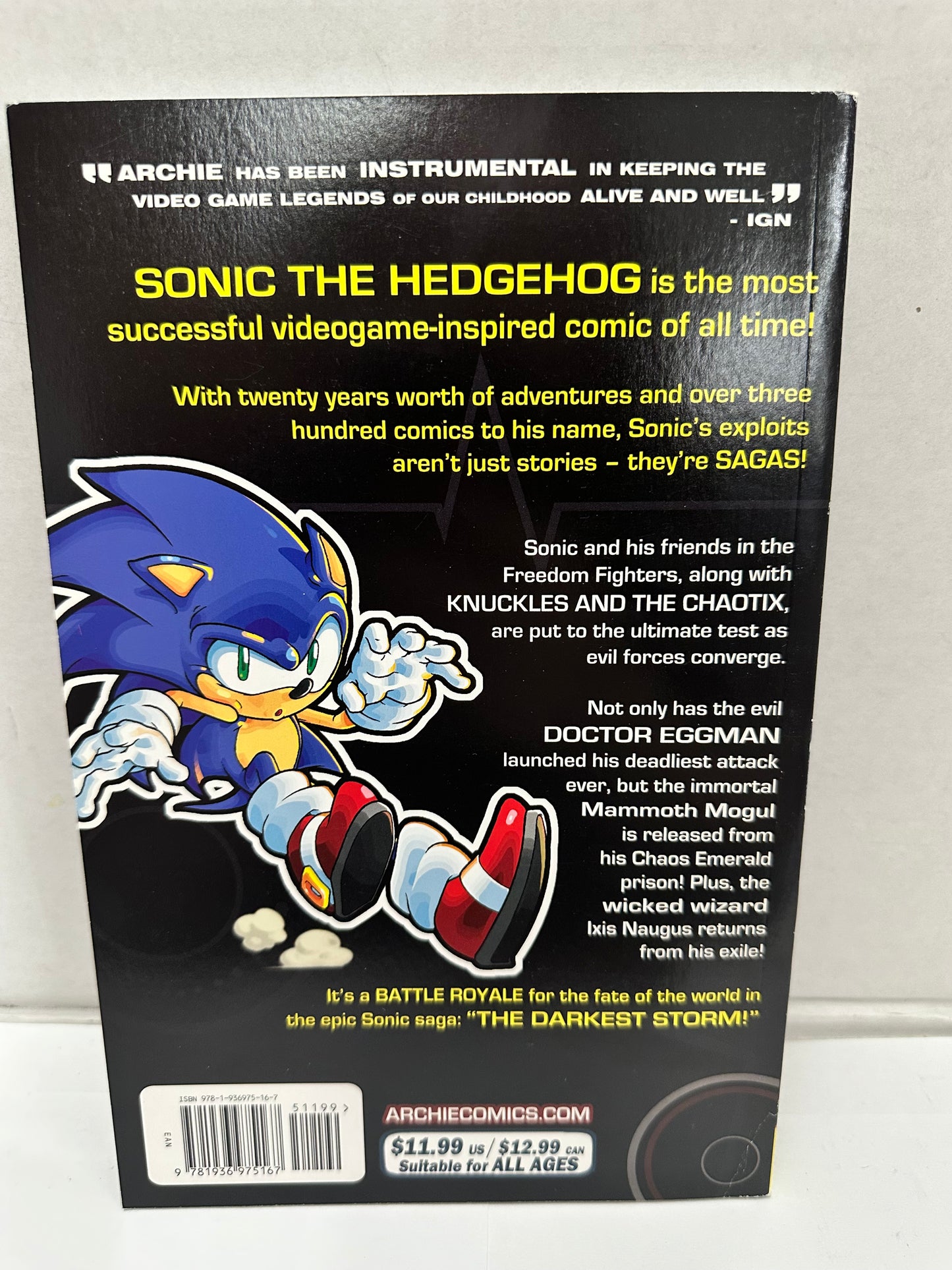 Sonic Saga Series 1: Darkest Storm