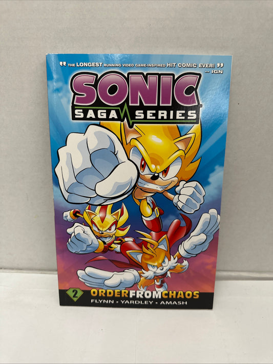 Sonic Saga Series 2 Order from Chaos Archie Comics Sega Video Game Comic