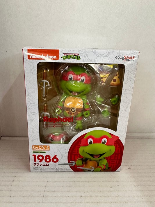 GSC TMNT: Teenage Mutant Ninja Turtles Nendoroid #1986 Raphael Open Box