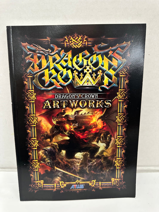 DRAGON'S CROWN ARTWORKS 2013 Promotional Video Game Guide Art Booklet