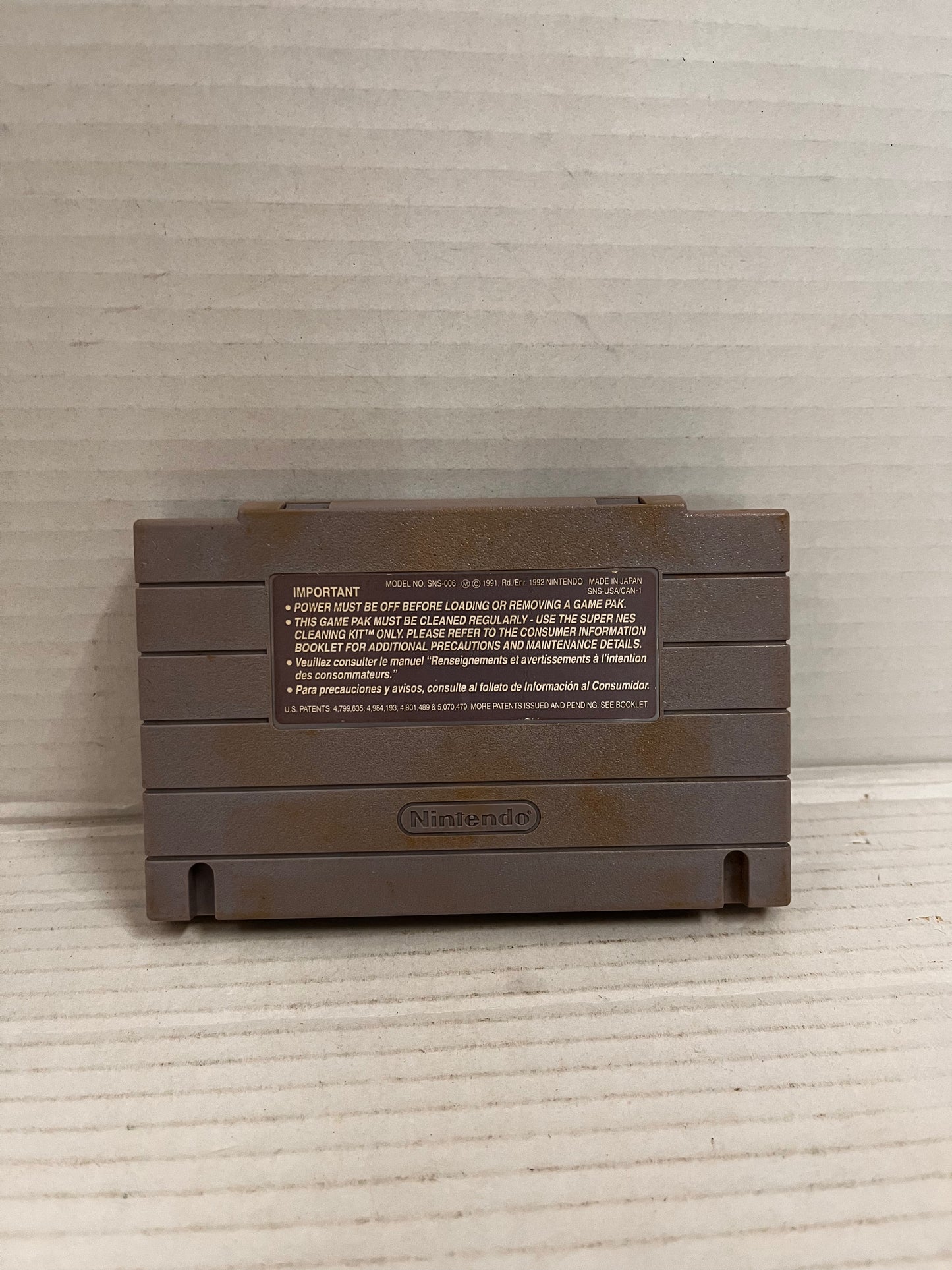 Tecmo Super Bowl Super Nintendo SNES Original Authentic Game