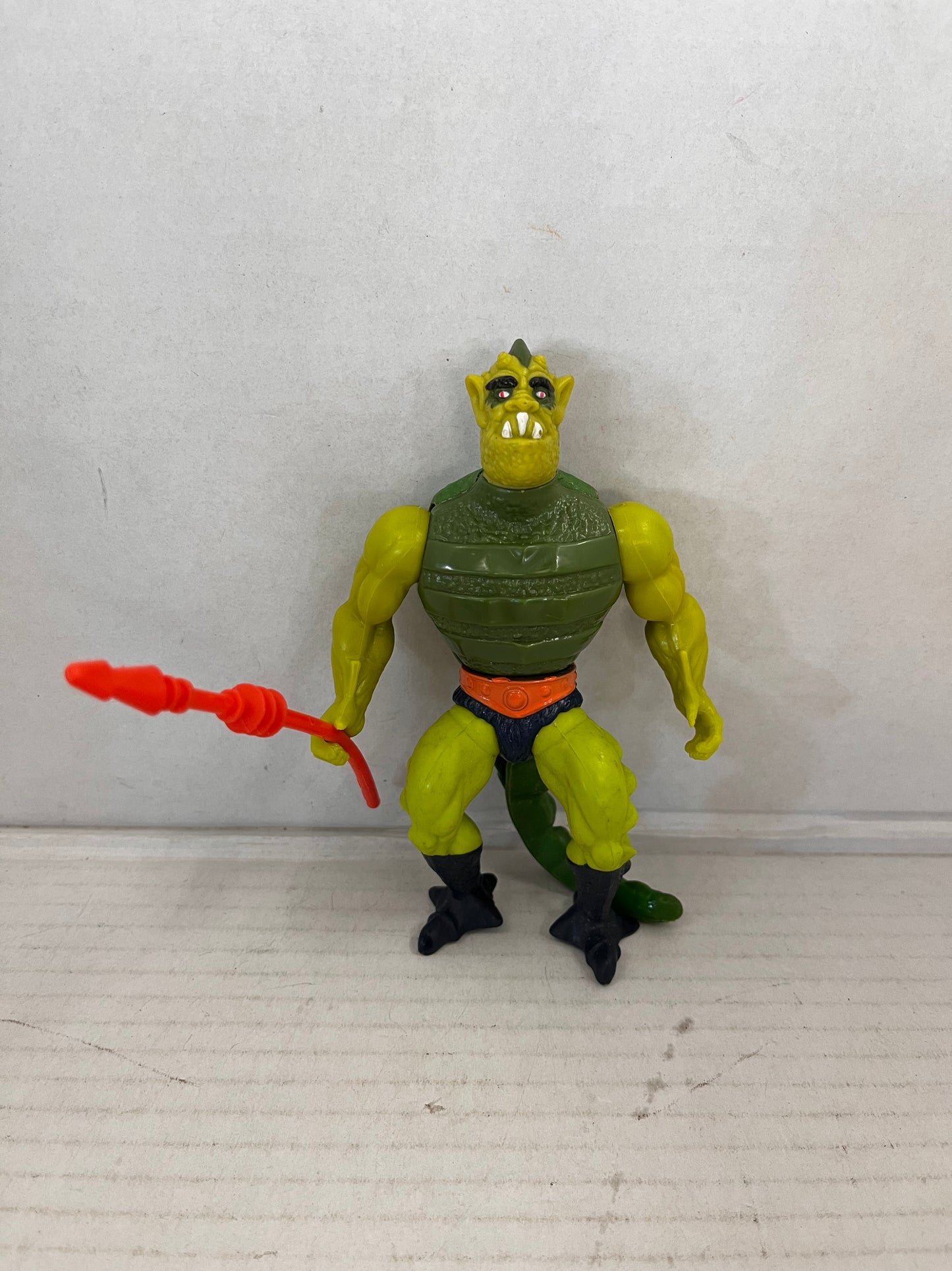 Vintage 1983 He-Man: Masters Of The Universe Whiplash 100% Complete w/Spear #1