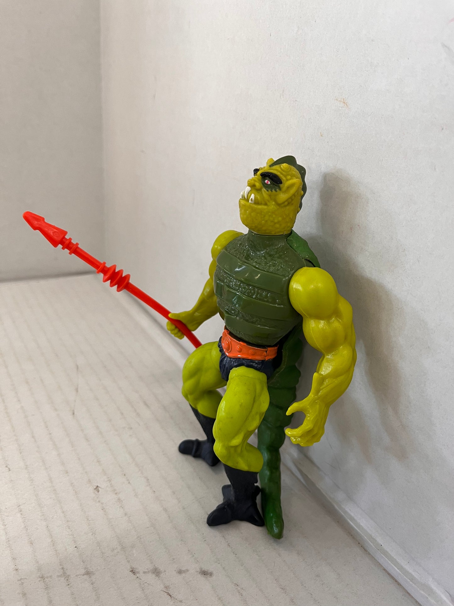 Vintage 1983 He-Man: Masters Of The Universe Whiplash 100% Complete w/Spear #1