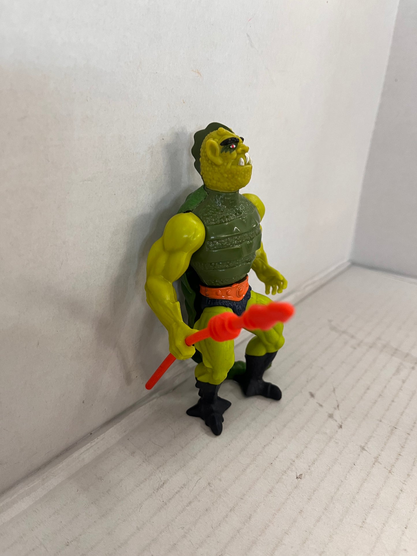 Vintage 1983 He-Man: Masters Of The Universe Whiplash 100% Complete w/Spear #1