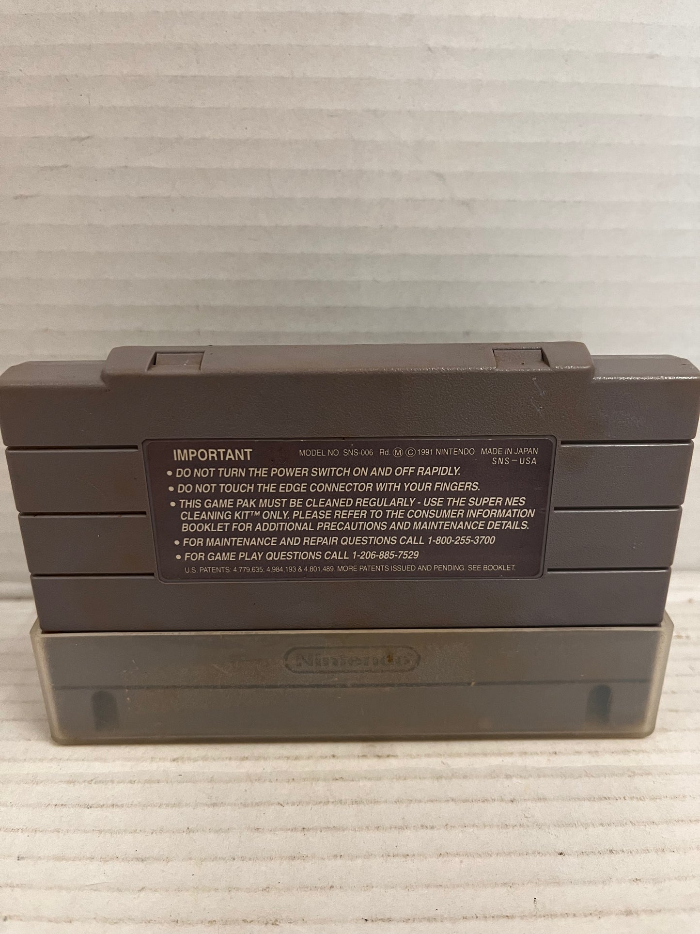 Lagoon - Super Nintendo SNES -Authentic