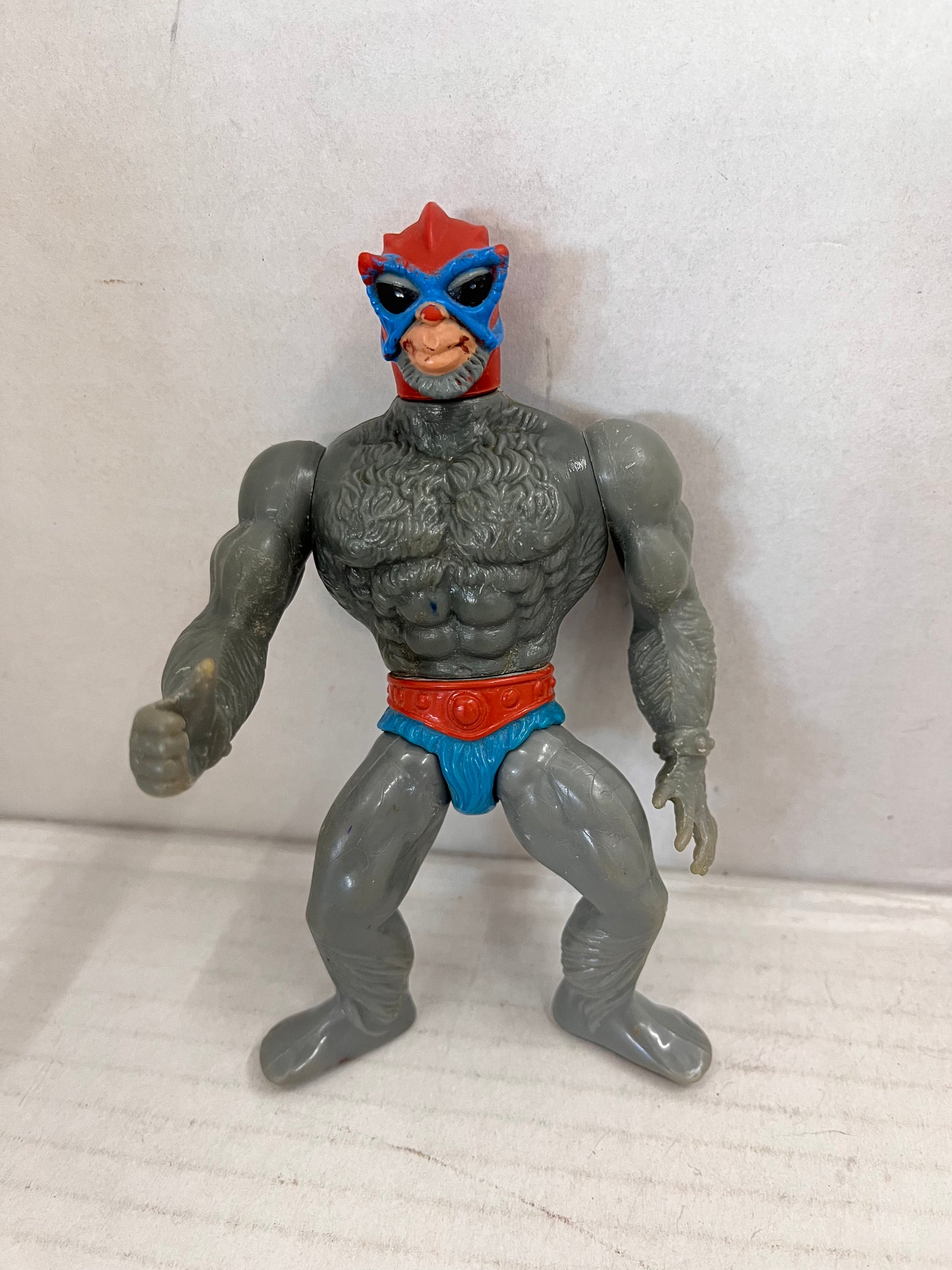 Masters of the Universe Vintage Stratos Blue Wing Incomplete Action Figure #1