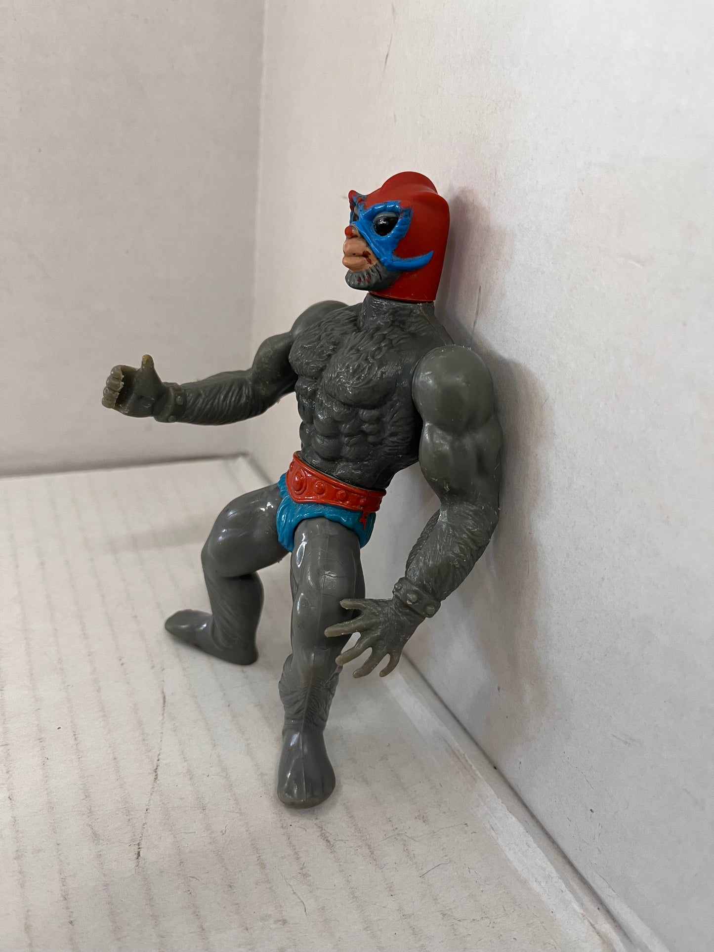 Masters of the Universe Vintage Stratos Blue Wing Incomplete Action Figure #1