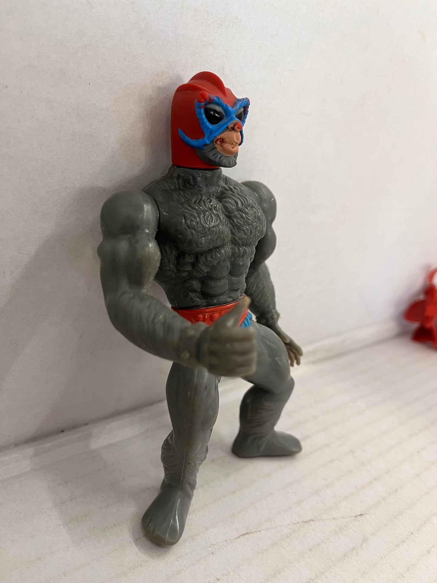 Masters of the Universe Vintage Stratos Blue Wing Incomplete Action Figure #1