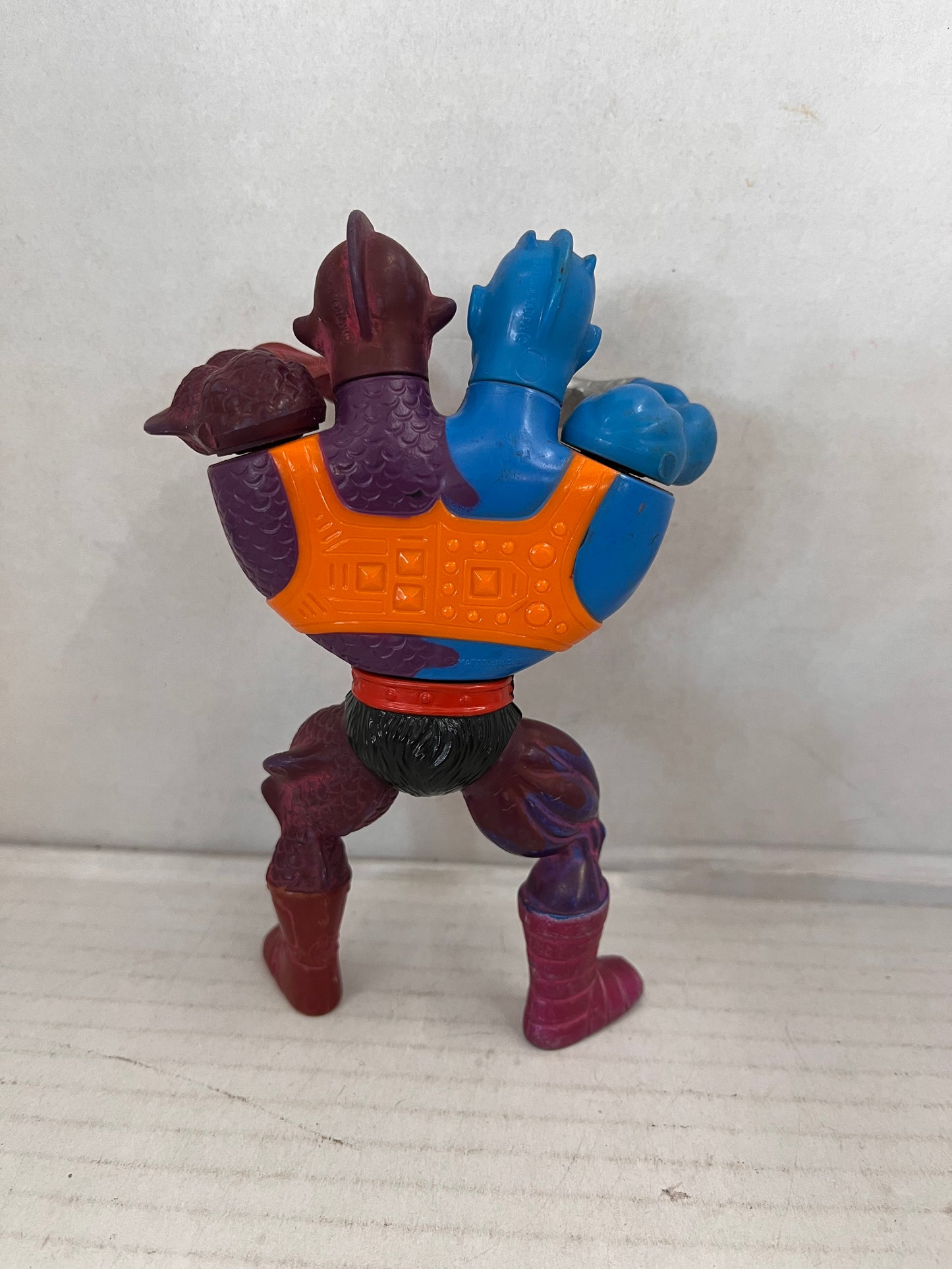 Two Bad Flat Back He-Man Masters of the Universe MOTU 1984 Vintage Near Comp #1