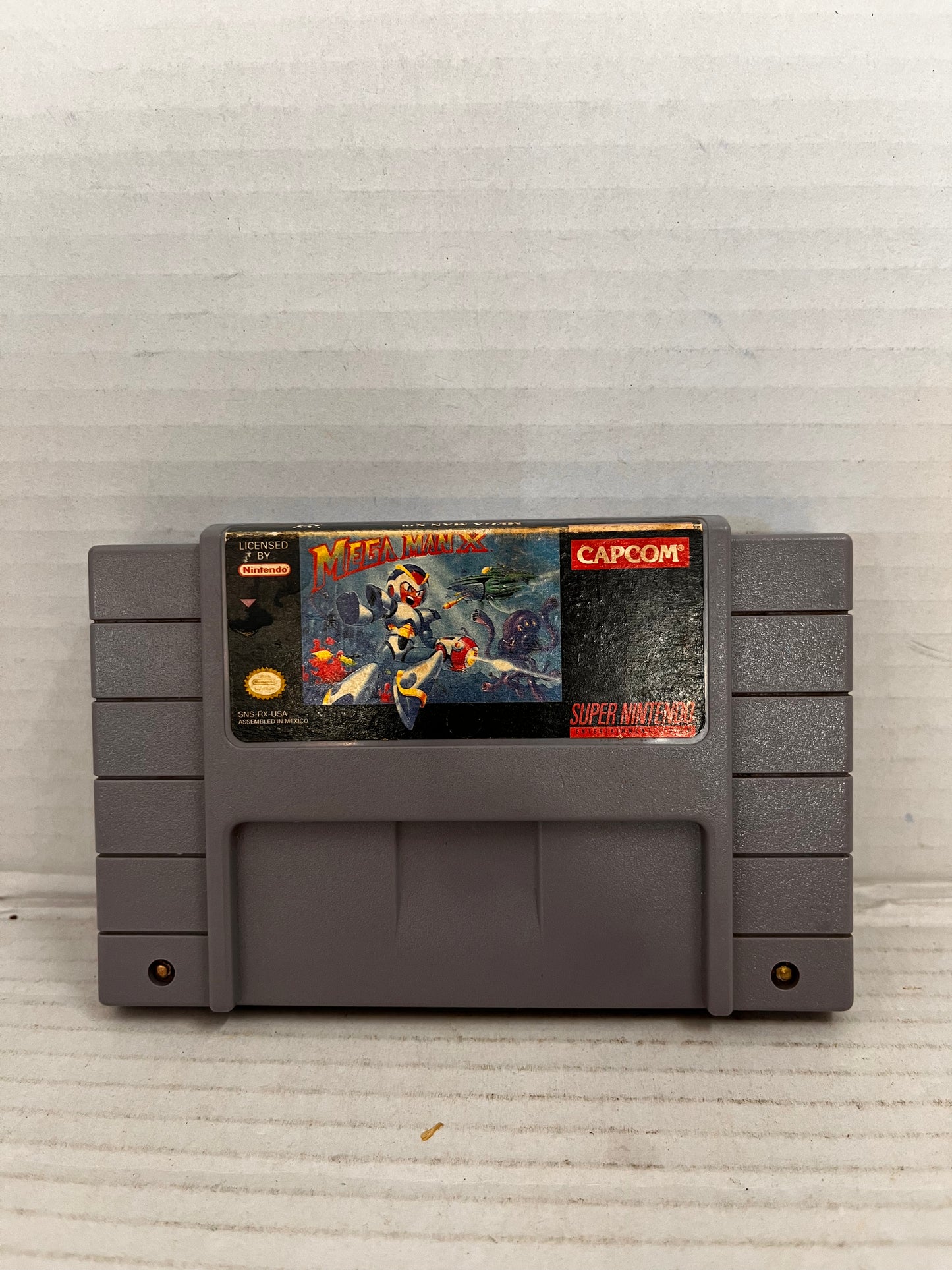 Mega Man X Super Nintendo (SNES, 1992) Authentic Game Only