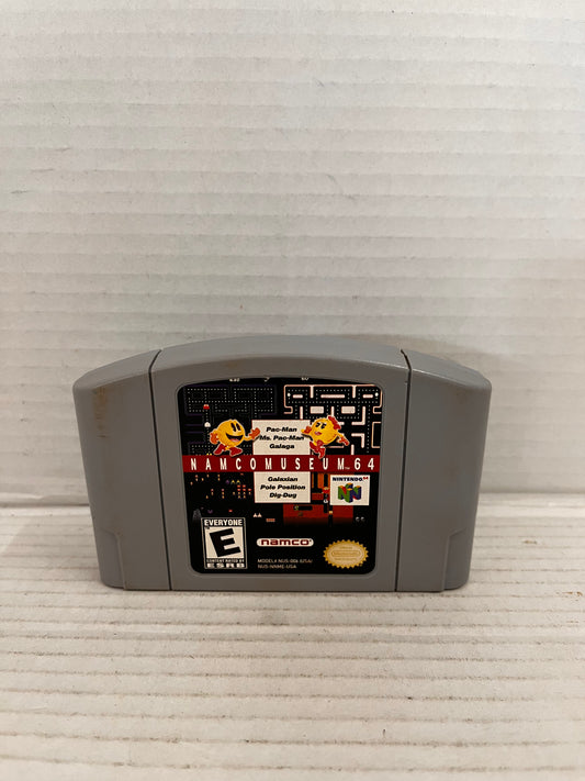 Namco Museum 64 Nintendo 64 N64 Game Cartridge Pac-Man Galaga