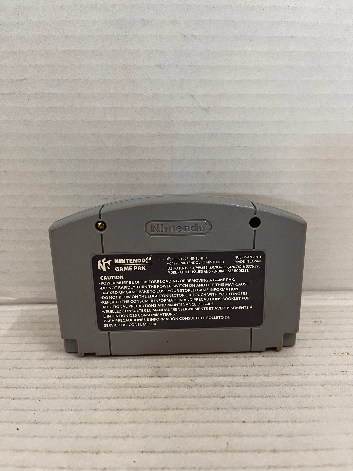 Namco Museum 64 Nintendo 64 N64 Game Cartridge Pac-Man Galaga