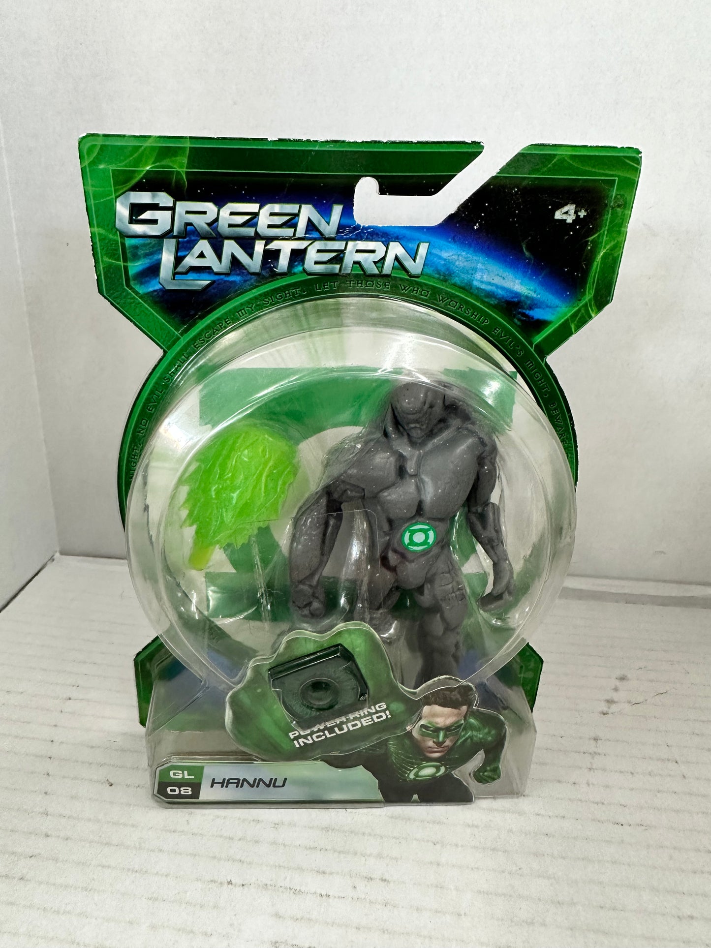 DC Comics Green Lantern Hannu Movie Action Figure w/Power Ring GL 08 Mattel 2010