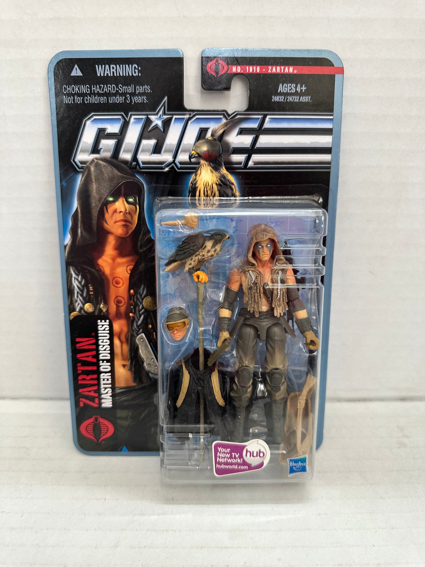 GI Joe Pursuit of Cobra Zartan MOC ARAH 2010 1010 Master of Disguise