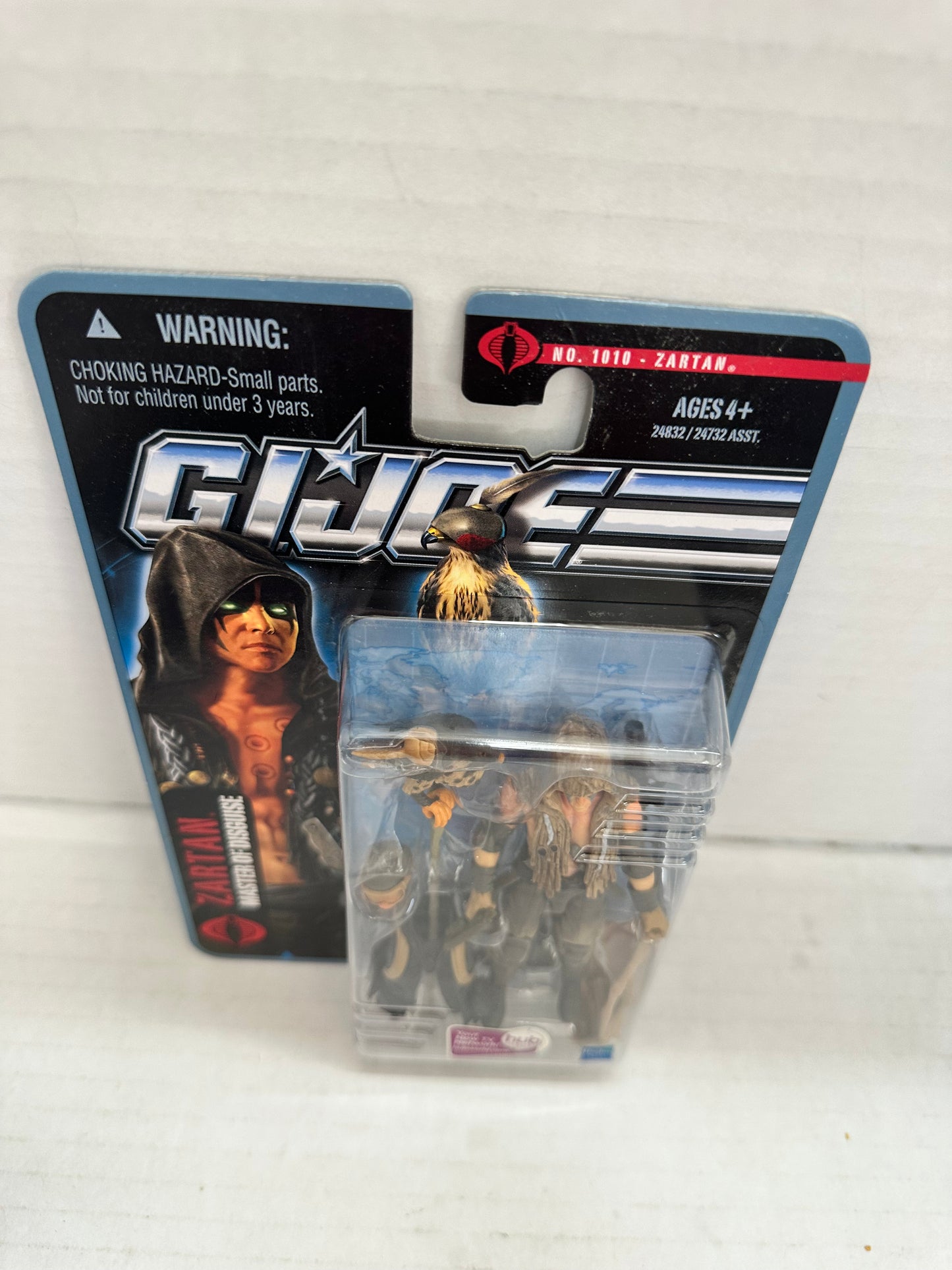 GI Joe Pursuit of Cobra Zartan MOC ARAH 2010 1010 Master of Disguise