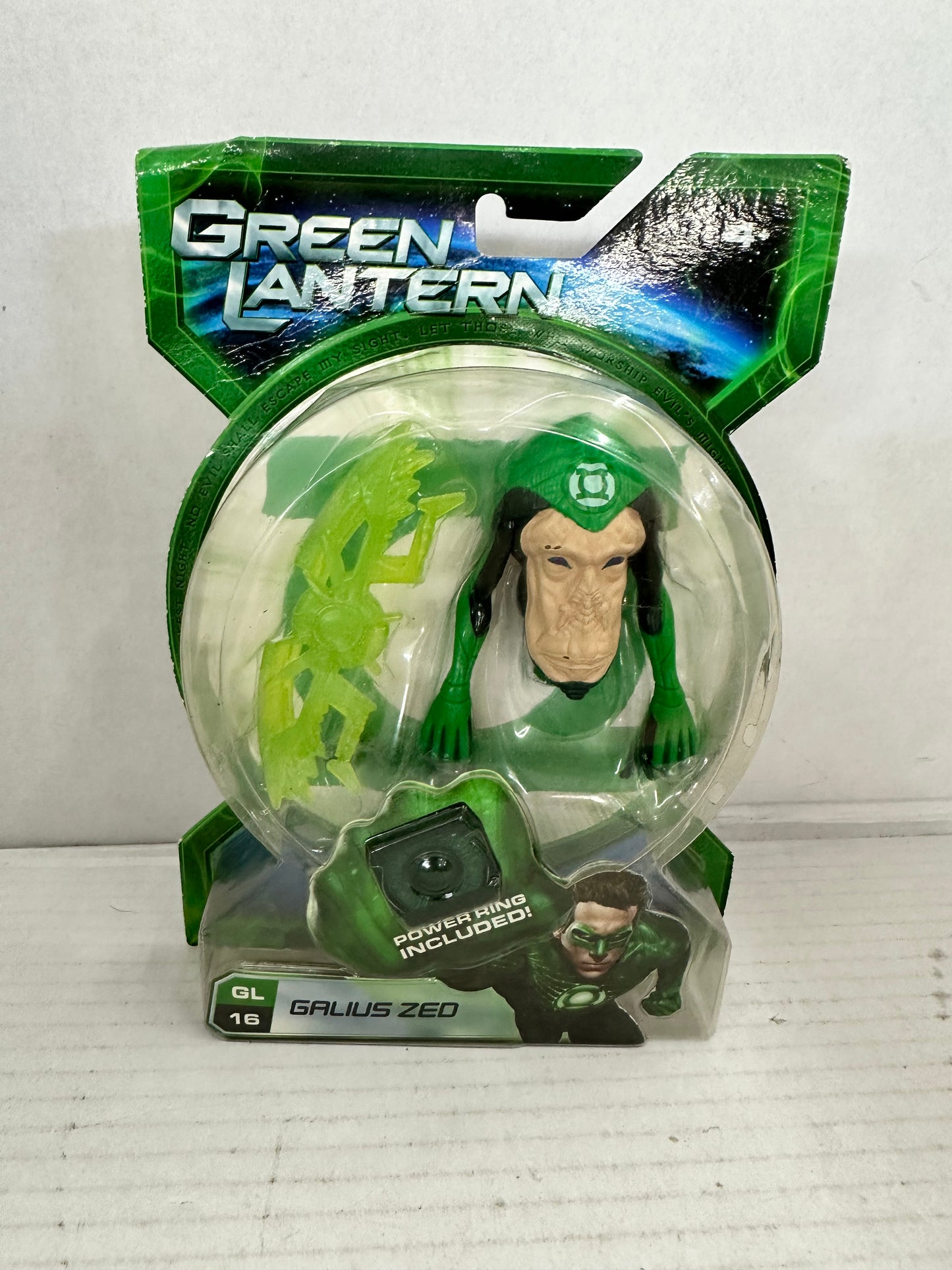 MATTEL DC UNIVERSE GREEN LANTERN MOVIE GALIUS ZED Figure New