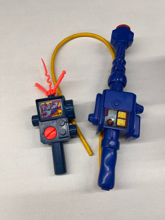 Vintage 1984 Ghostbusters Blaster & PKE Meter For Proton Pack Colombia Pictures
