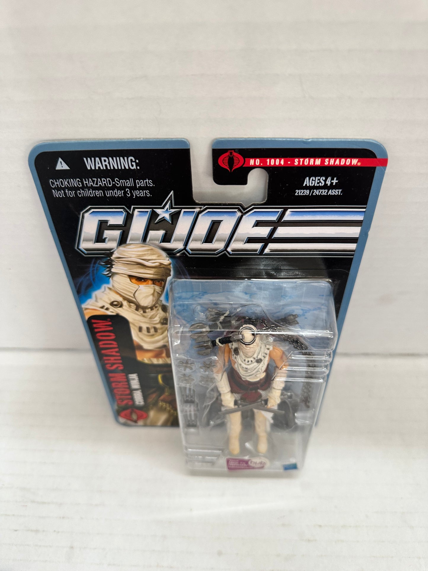 GI Joe Action Figure Storm Shadow v39 POC 2010 MOC