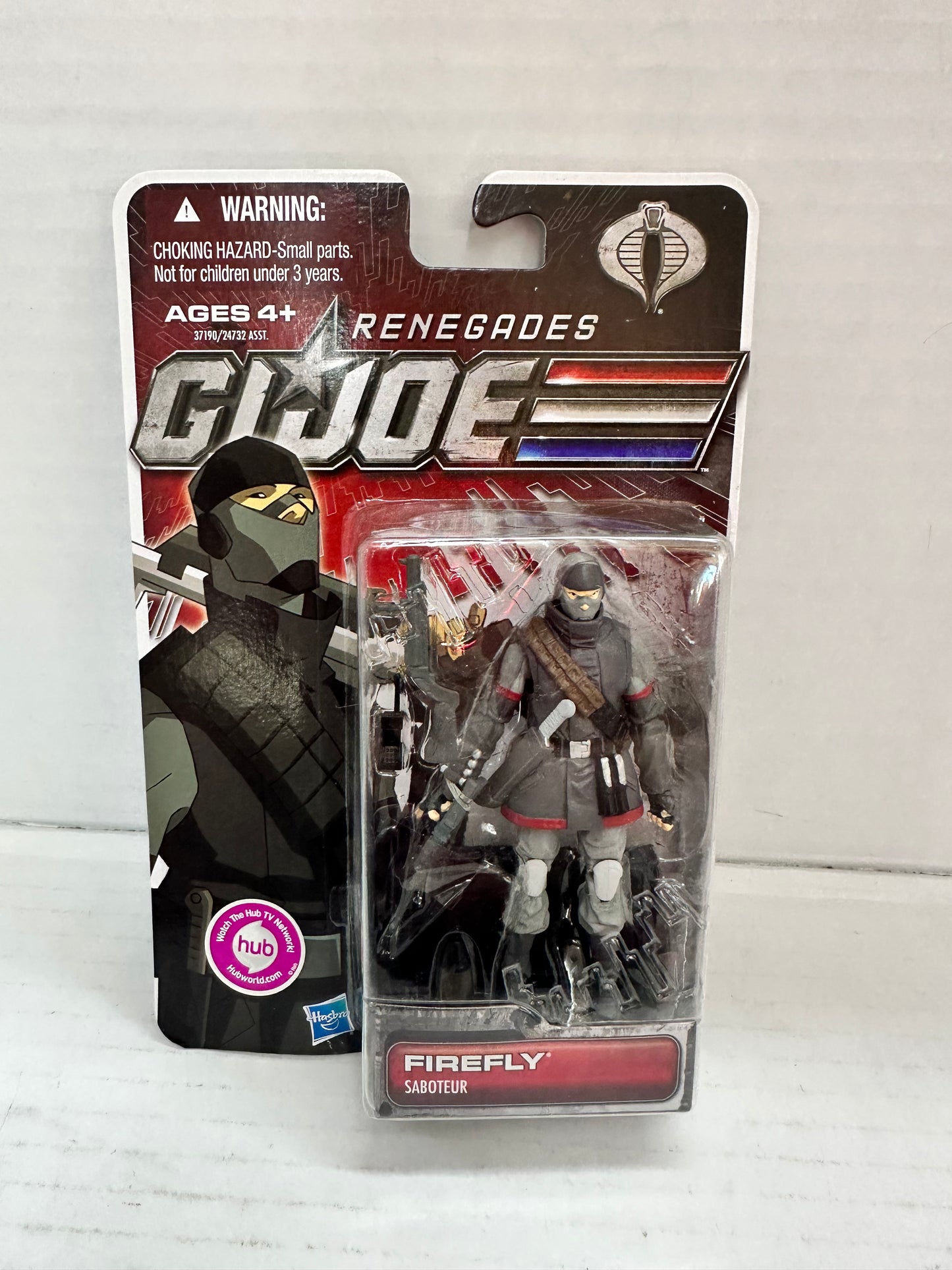 GI Joe  Renegades Firefly Action Figure Hasbro 2011