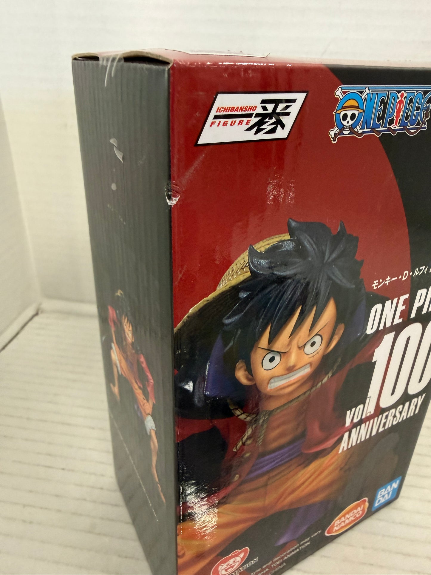 Bandai Spirits Ichibansho Monkey D.Luffy One Piece Vol. 100 Anniversary Statue