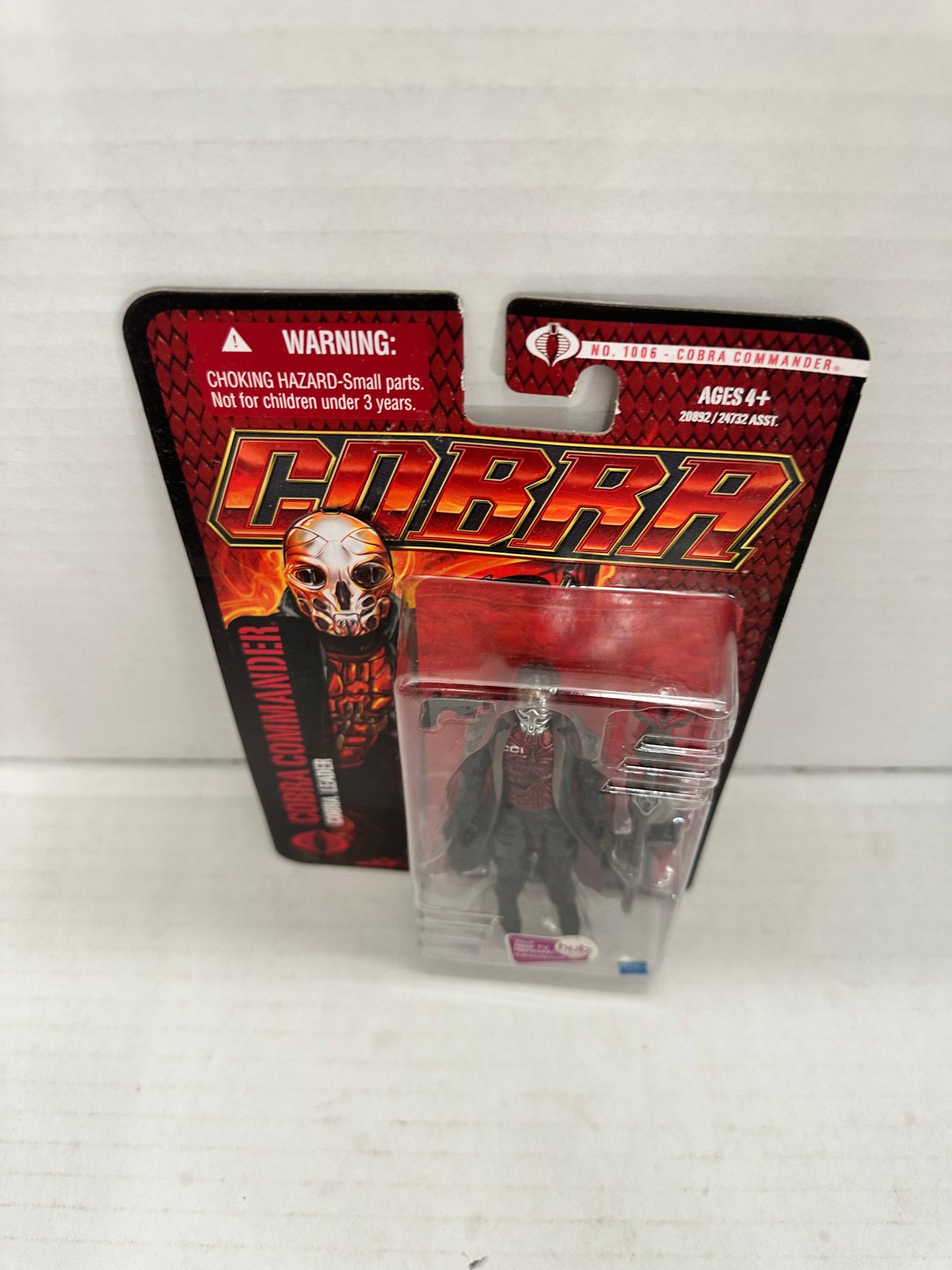 GI JOE The Pursuit Of Cobra - Cobra Commander COBRA LEADER Figure Hasbro 2010