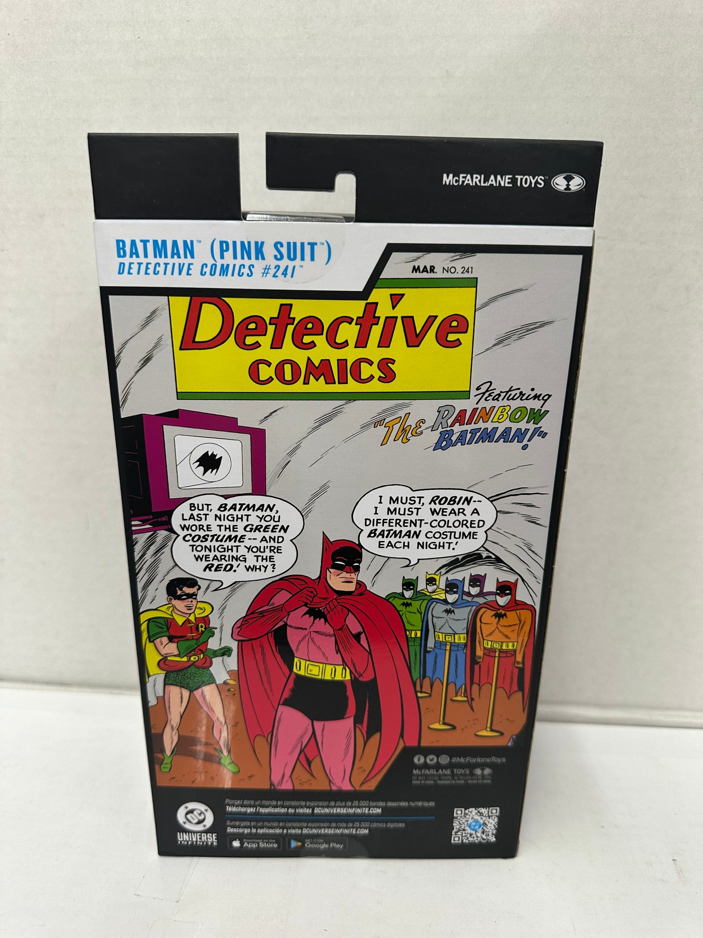 BATMAN (PINK SUIT) DC Multiverse Red McFarlane Platinum Edition Figure