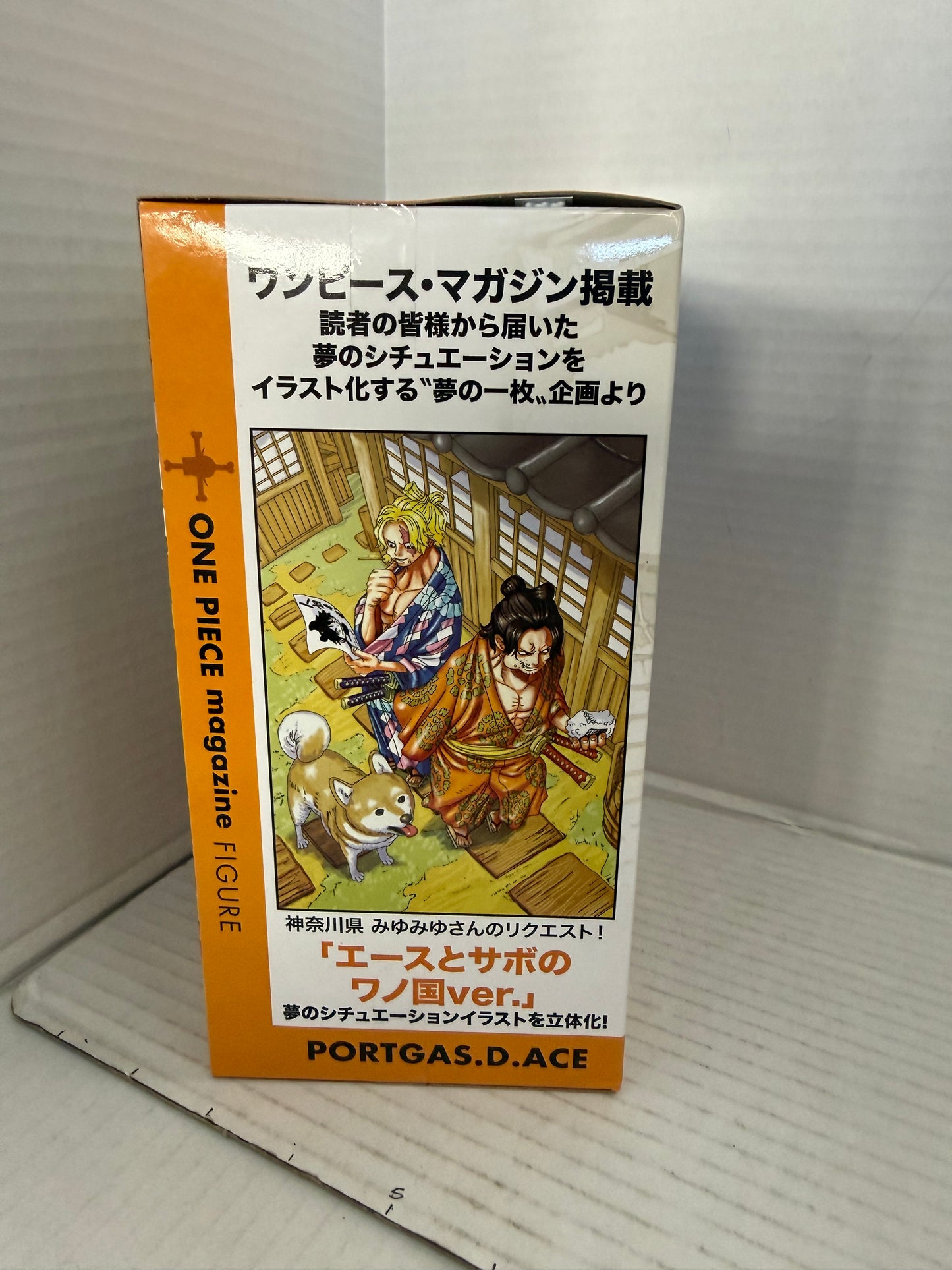 One Piece Magazine A Piece of Dream #2 Ace Special Statue