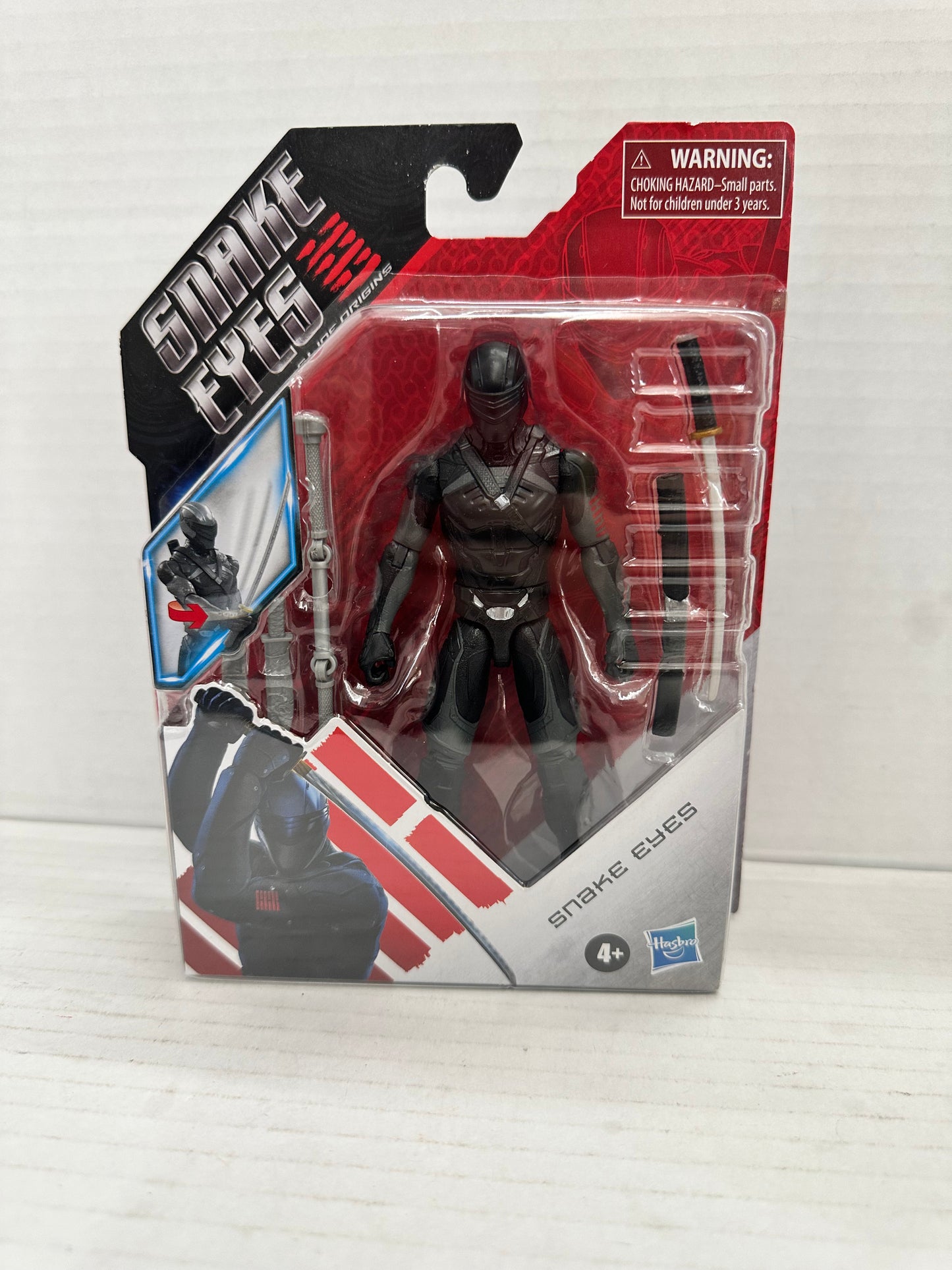 NEW Hasbro F0138 G.I. Joe Snake Eyes Movie 6-Inch SNAKE EYES Action Figure