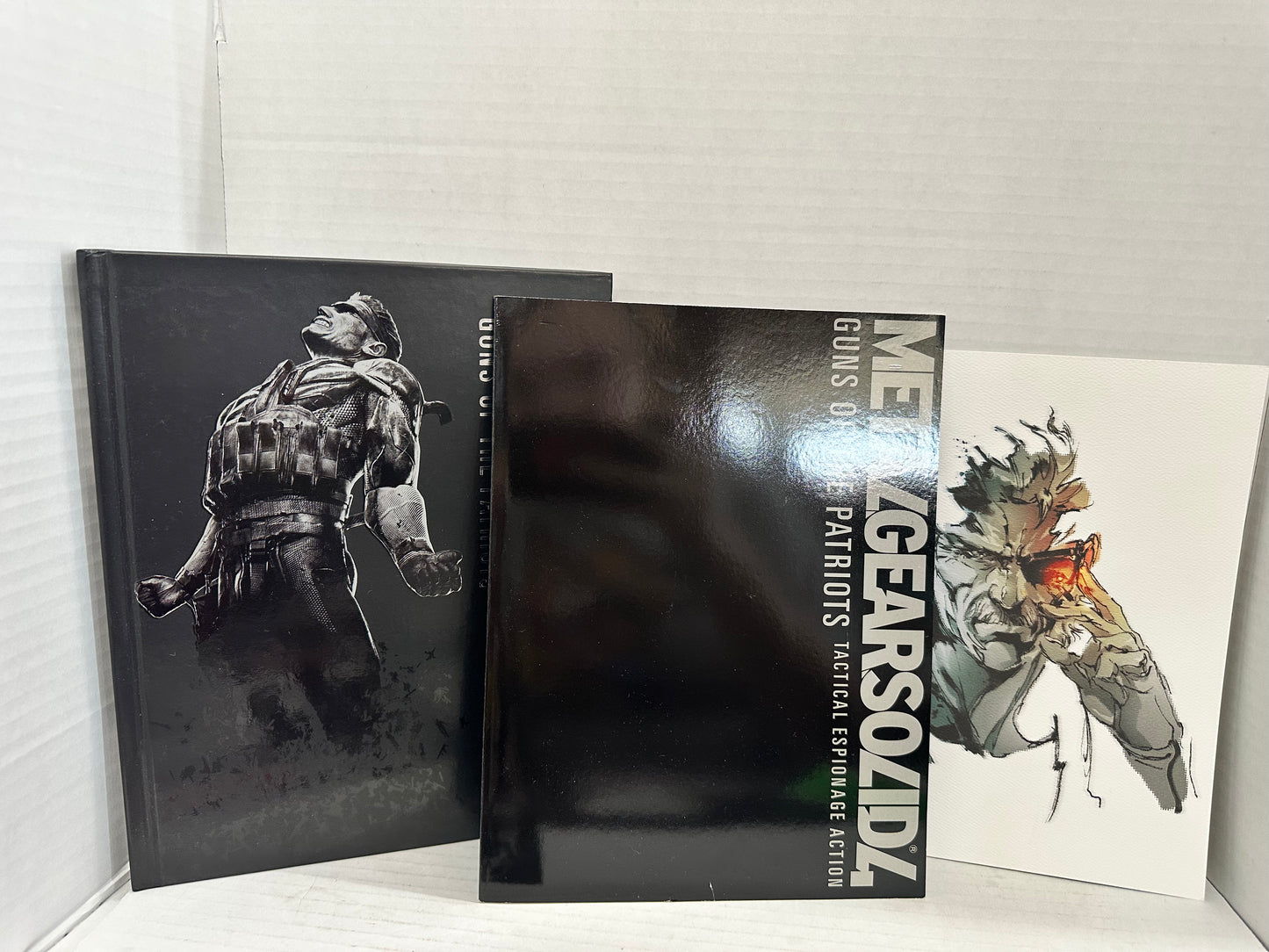 Metal Gear Solid Guns Of The Patriot 4 Collector's Strategy Guide W/Lithograph