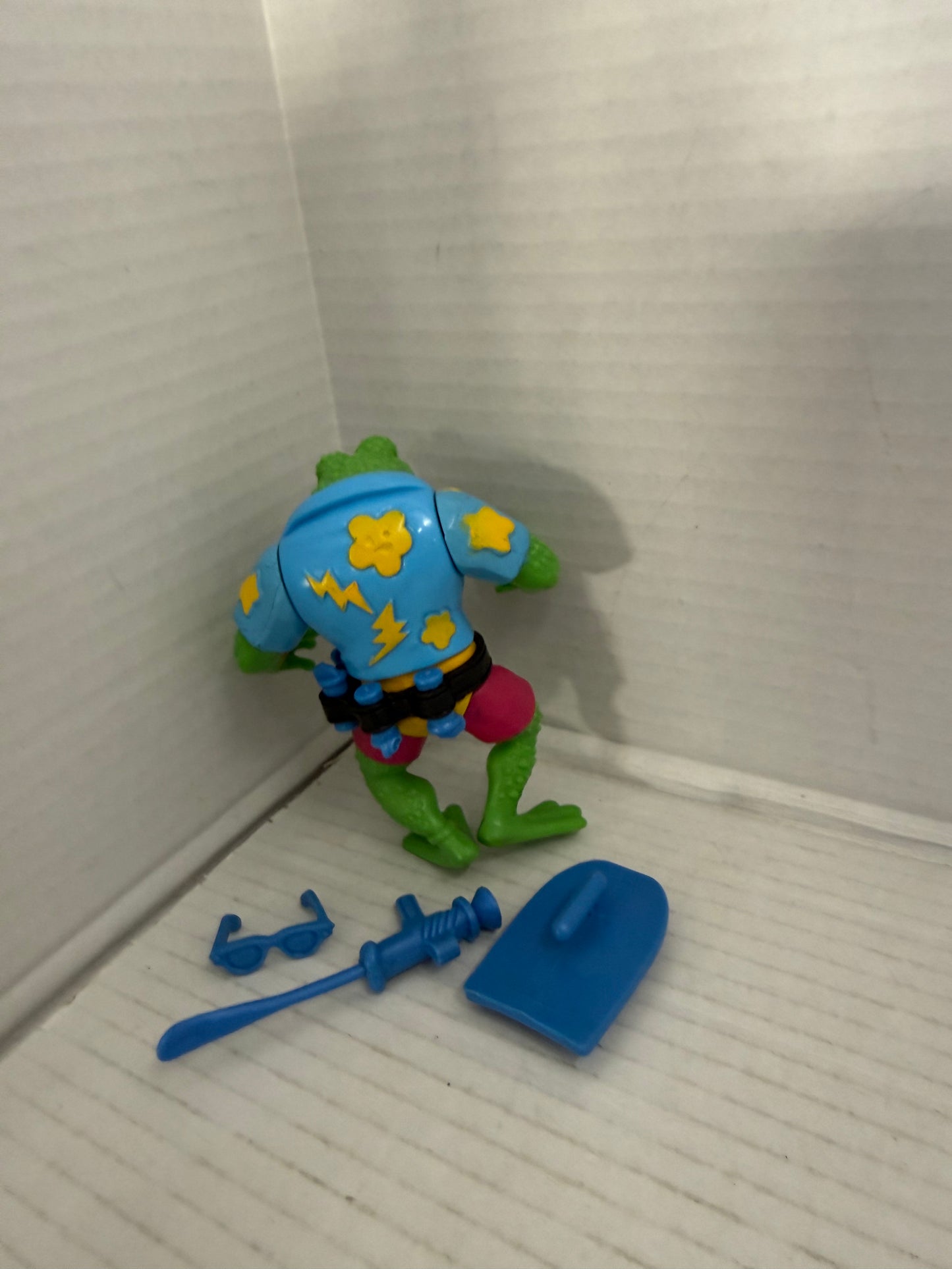 Vintage Genghis Frog 100% Complete Ninja Turtles TMNT