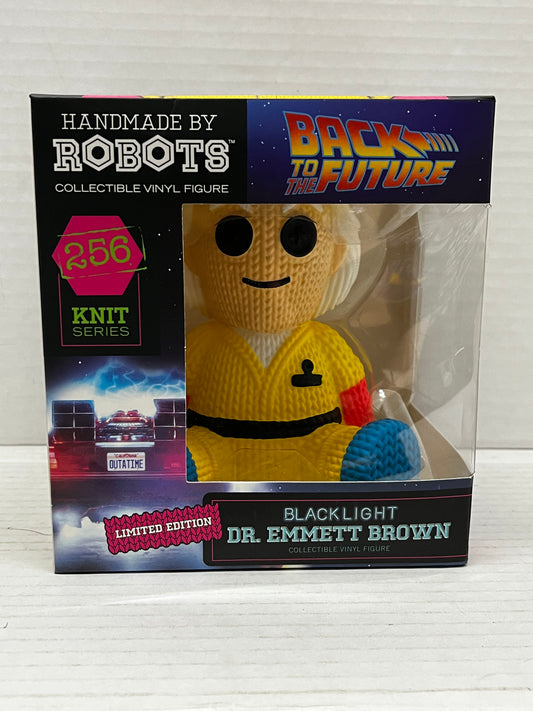 Handmade by Robots - Back to the Future - Dr. Emmett Brown #256 (Blacklight)
