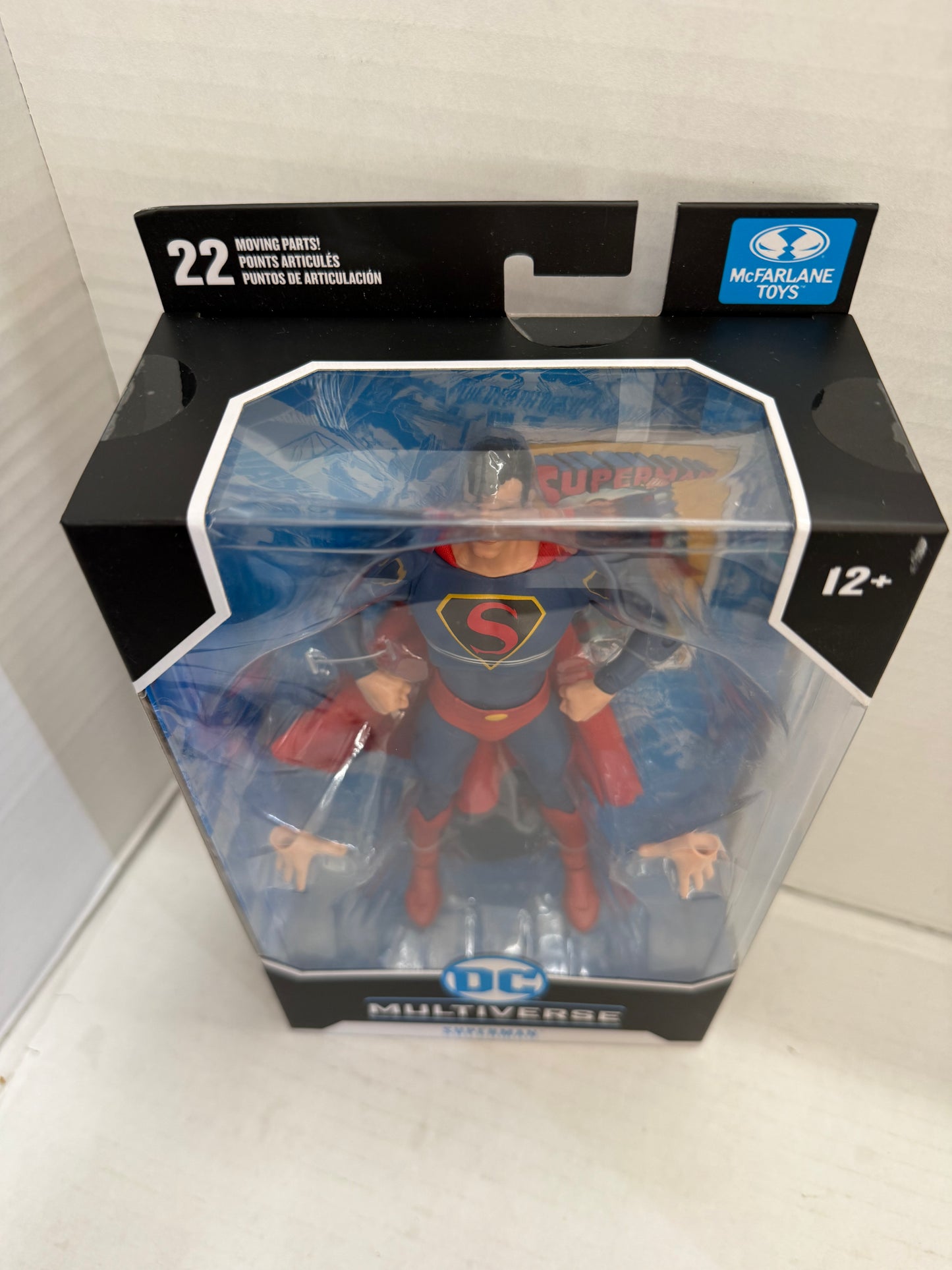 2025 McFarlane DC Multiverse Classic Animation 1940 Superman 7" Figure Open Box