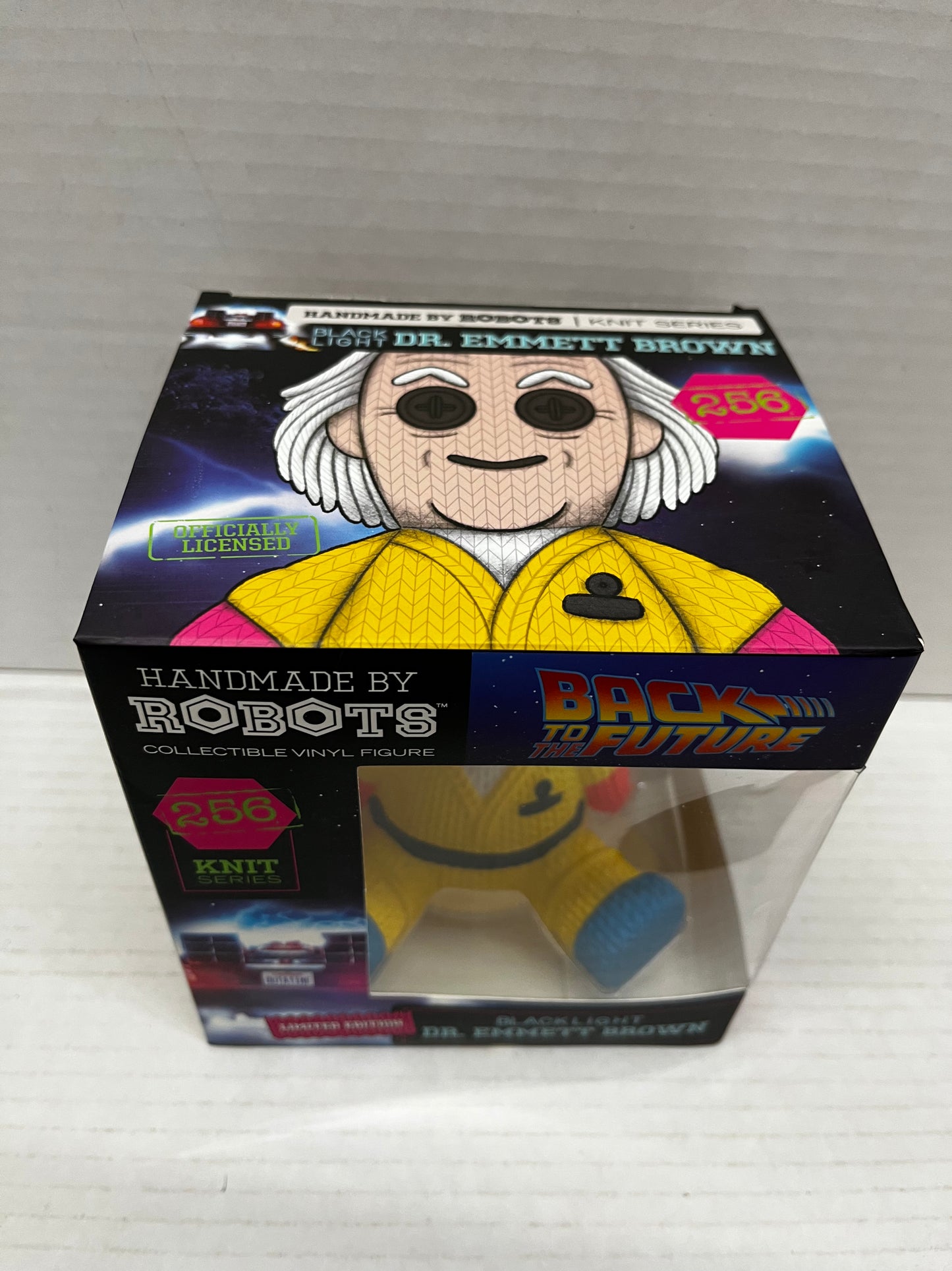 Handmade by Robots - Back to the Future - Dr. Emmett Brown #256 (Blacklight)
