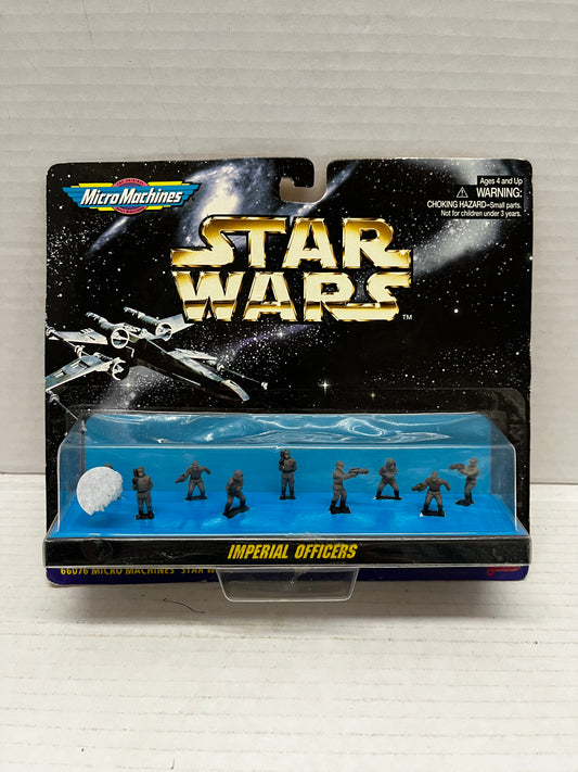 1996 Star Wars Micro Machines "Imperial Officers", Galoob, Vintage - NEW IN PKG