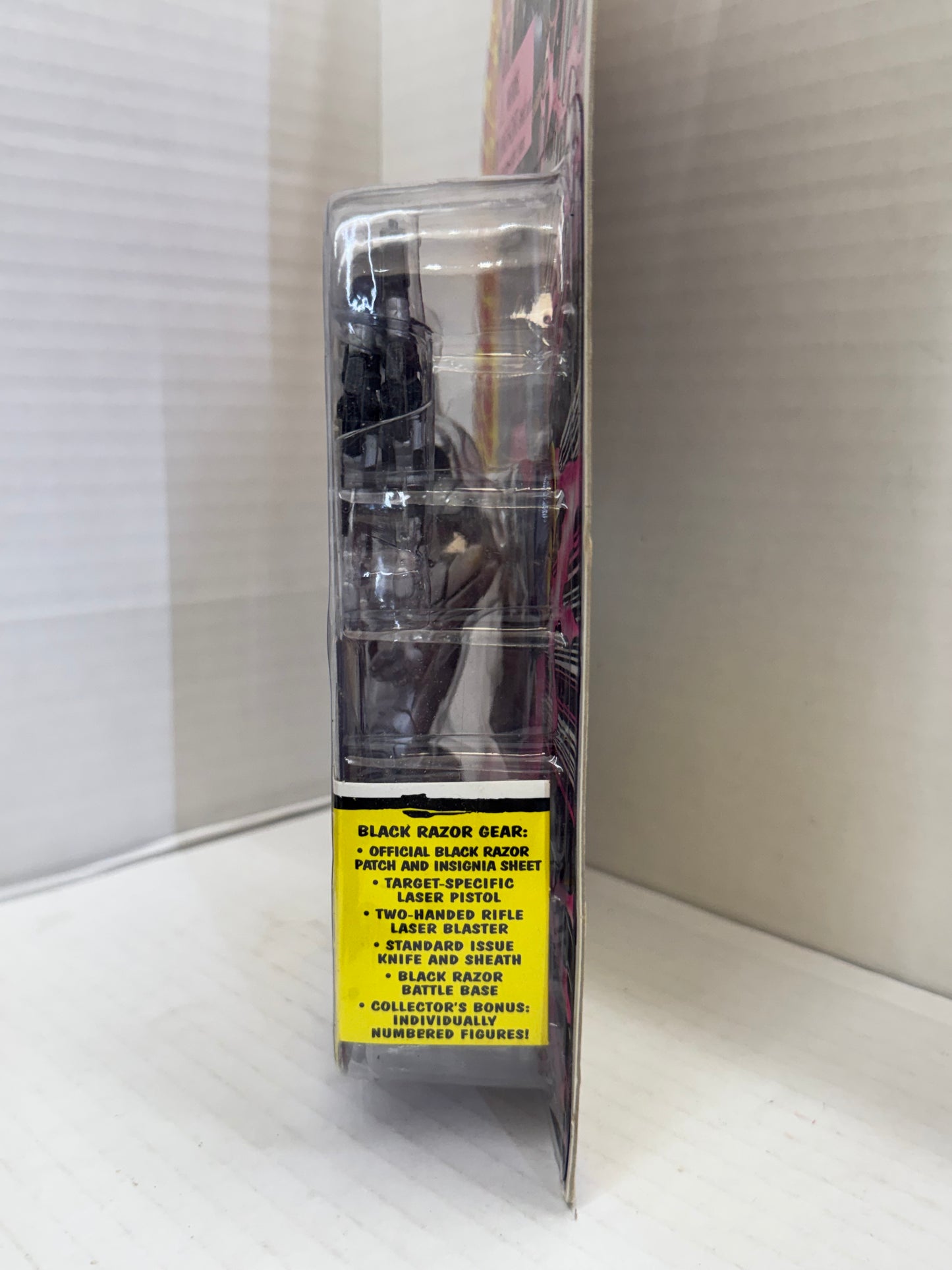 1995 Playmates WILDC.A.T.S BLACK RAZOR 6 Inch Action Figure NIP