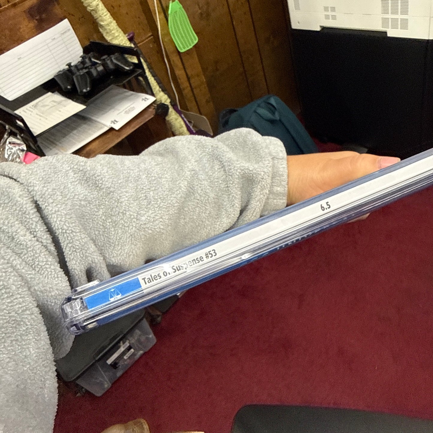 Tales Of Suspense #53 CGC VF- 6.5  2nd Appearance of Black Widow! Marvel 1964