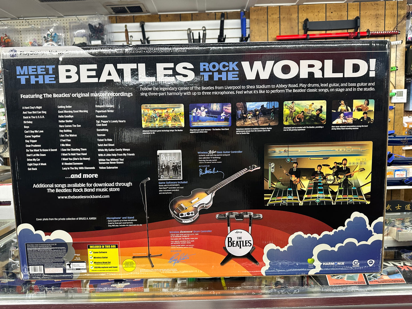 The Beatles Rock Band - Limited Edition (Sony PlayStation 3) New