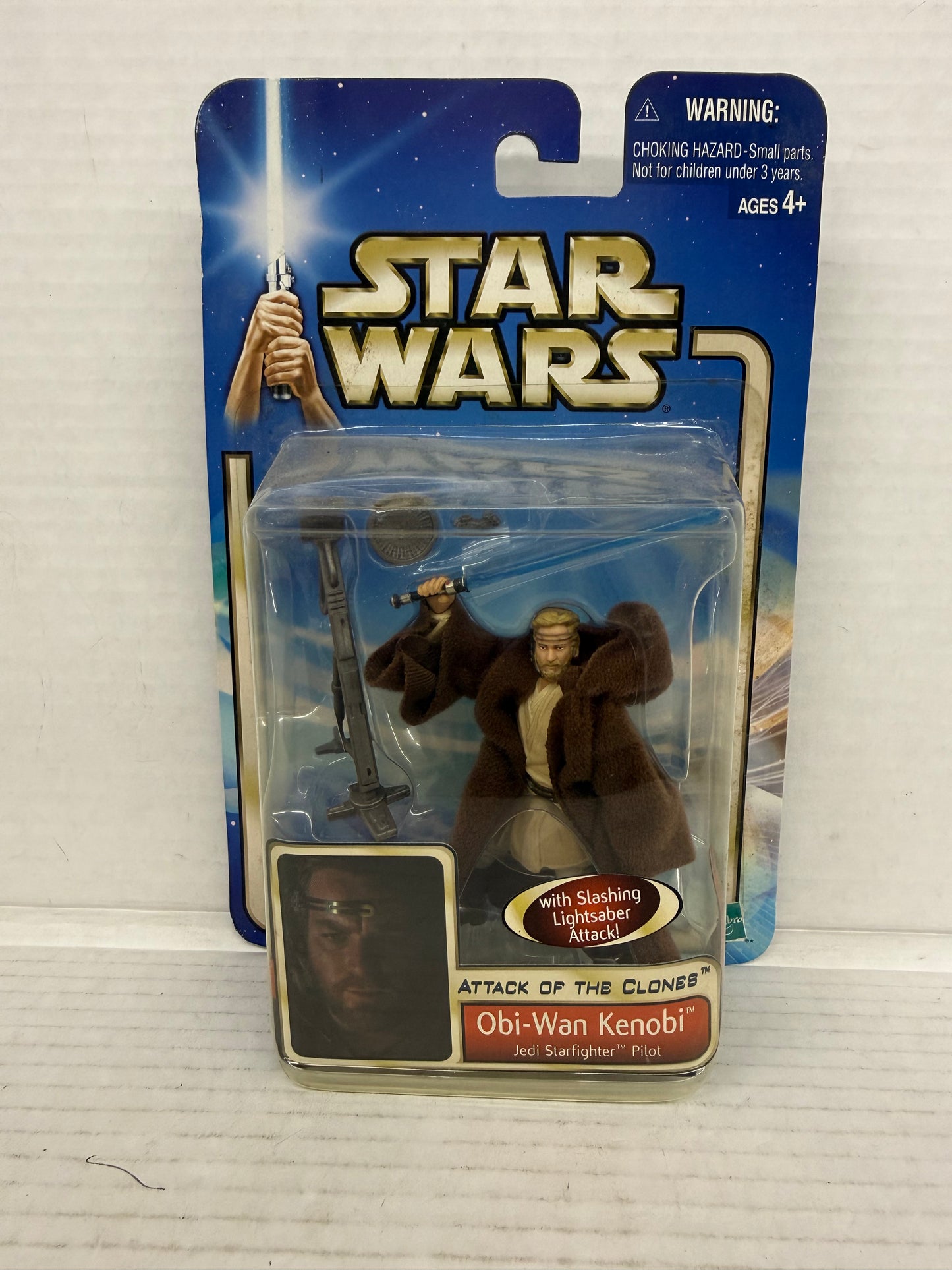 Star Wars: Attack Of The Clones, Obi-Wan Kenobi,  Hasbro 2002