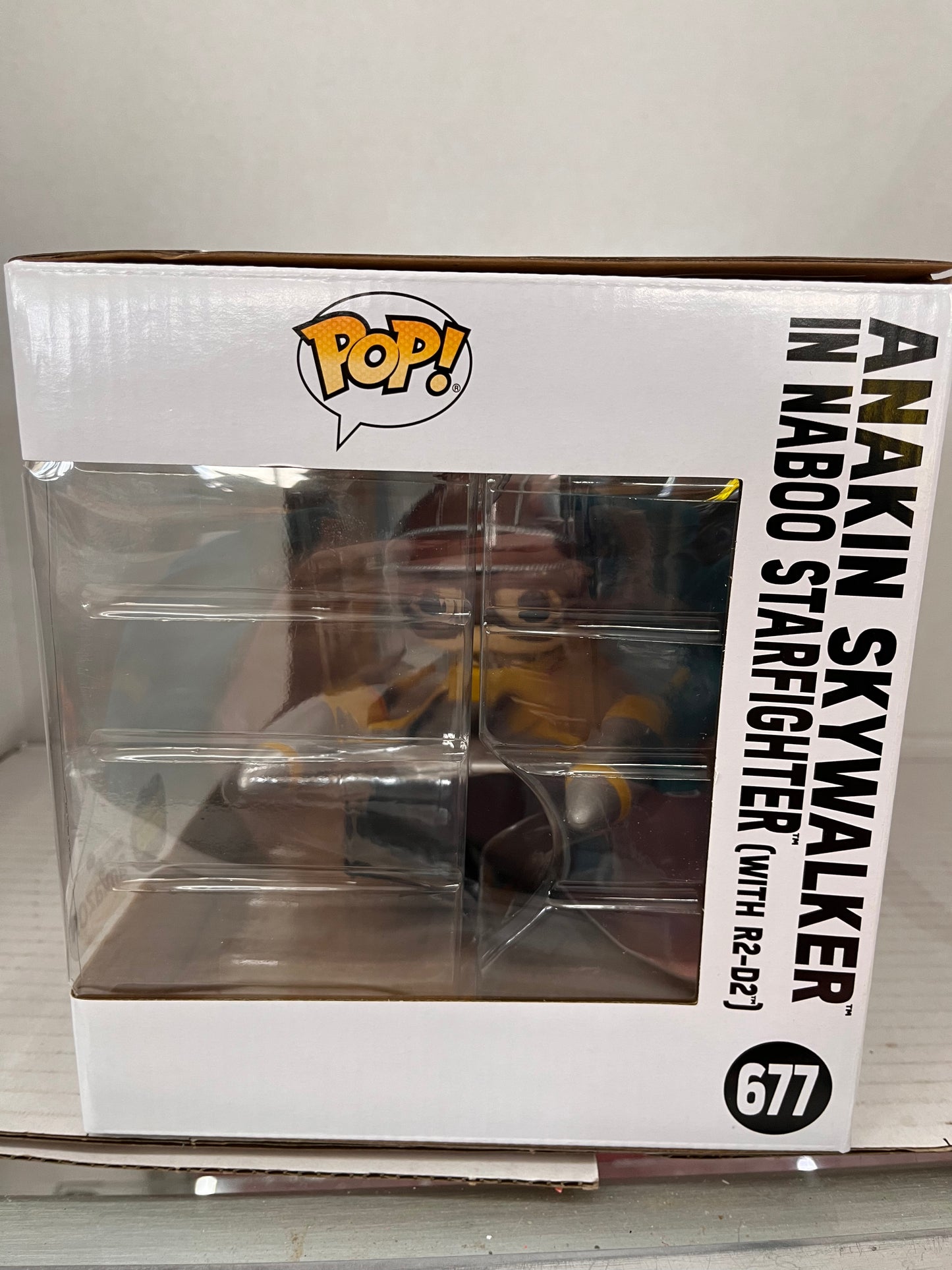 Funko Pop! Star Wars Hyperspace Heroes Anakin in Naboo Sarfighter with R2-D2