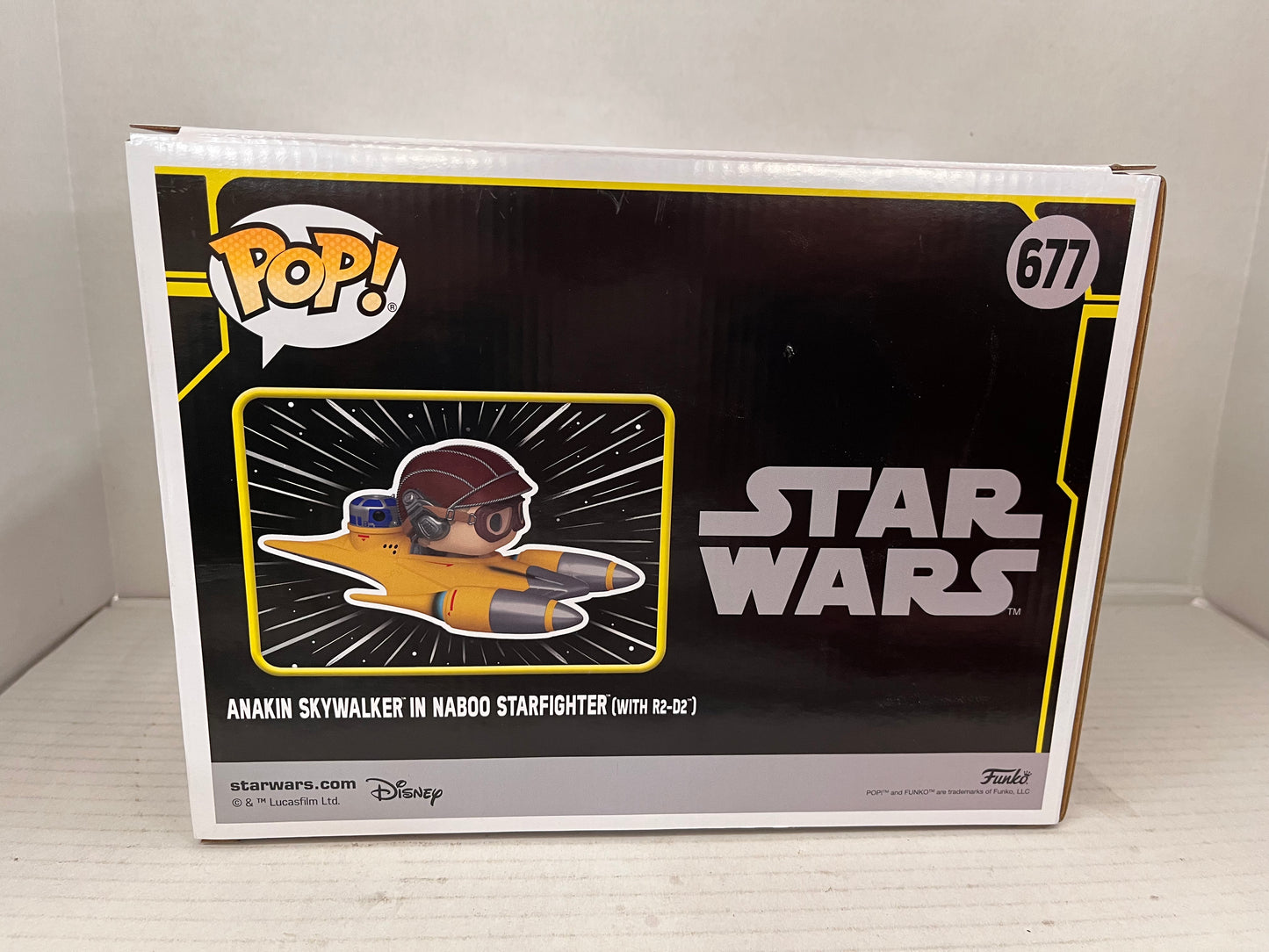 Funko Pop! Star Wars Hyperspace Heroes Anakin in Naboo Sarfighter with R2-D2
