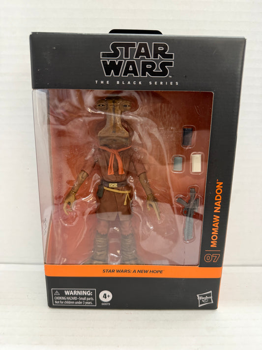 Star Wars Black Series Momaw Nadon 6 Inch Figure #07 A New Hope NIB