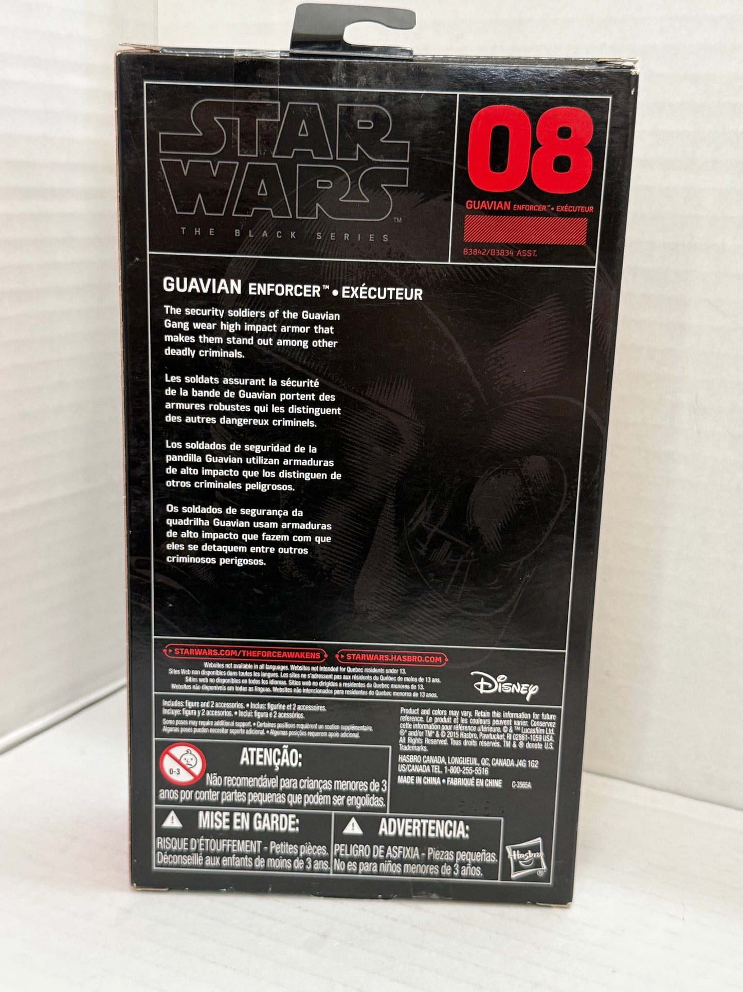 Hasbro Star Wars The Black Series 6-Inch Guavian Enforcer Action Figure