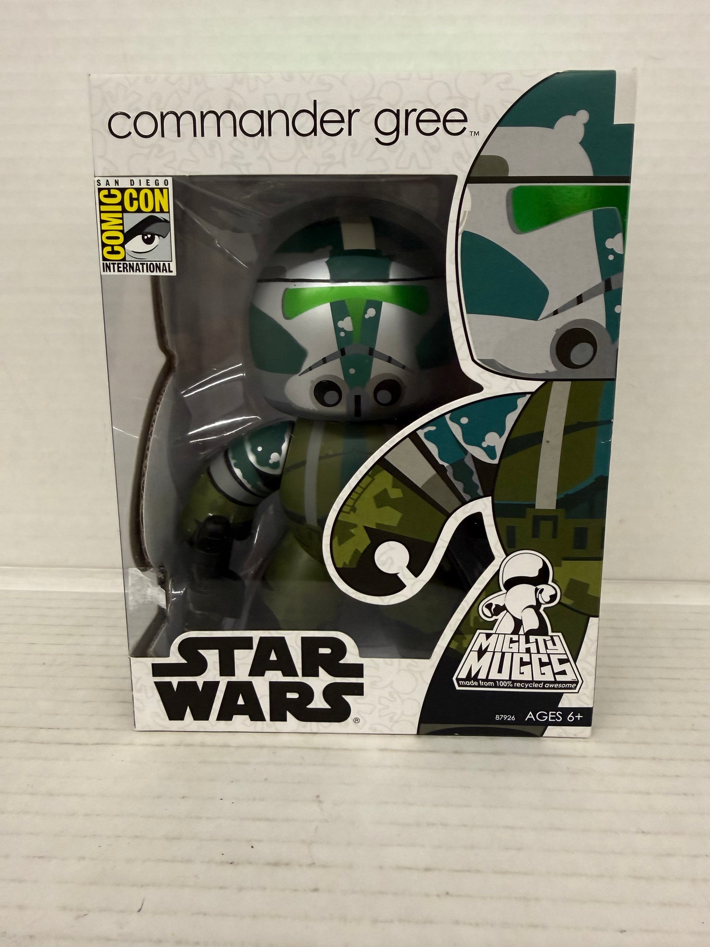 2008 SDCC Exclusive Star Wars Commander Gree Mighty Muggs Vinyl Figure by Hasbro